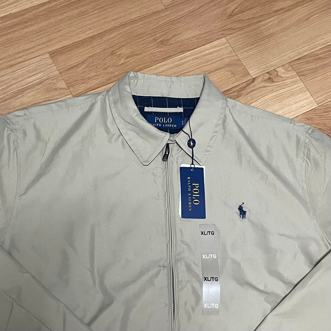 (새상품) [110] 폴로 랄프로렌 베이지 스윙탑자켓 상품이미지3