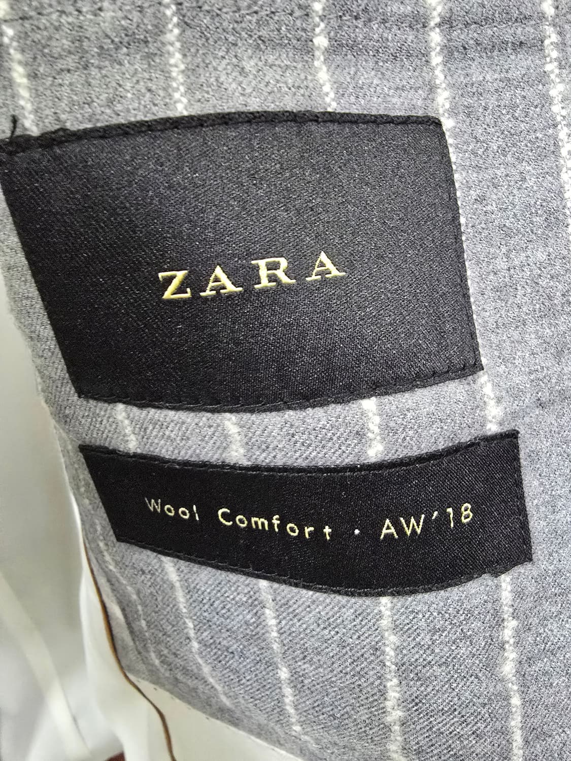 자라 체크 패턴 남성 블레이저 자켓 (1322) 상품이미지3