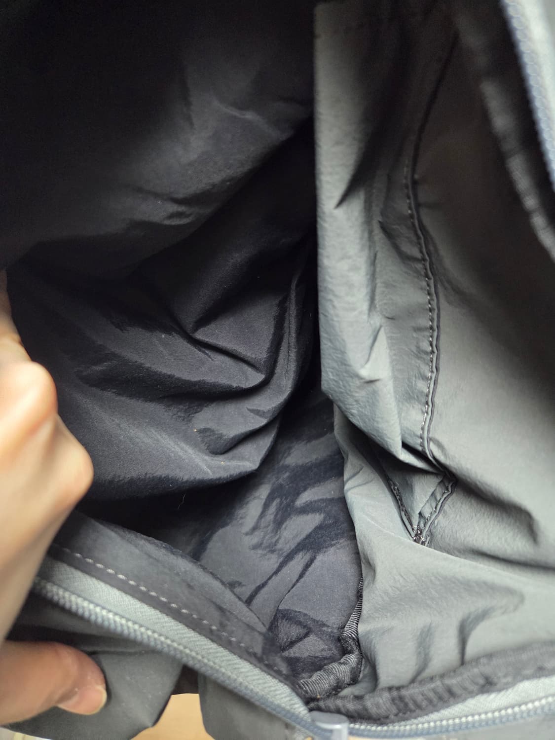 마지언타이틀 럭색 백팩 올데이백 04 그레이 상품이미지4