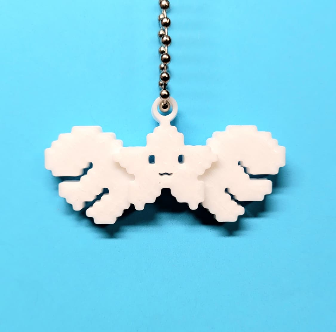 스타 엔젤 날개 8비트 키링 키체인 상품이미지4