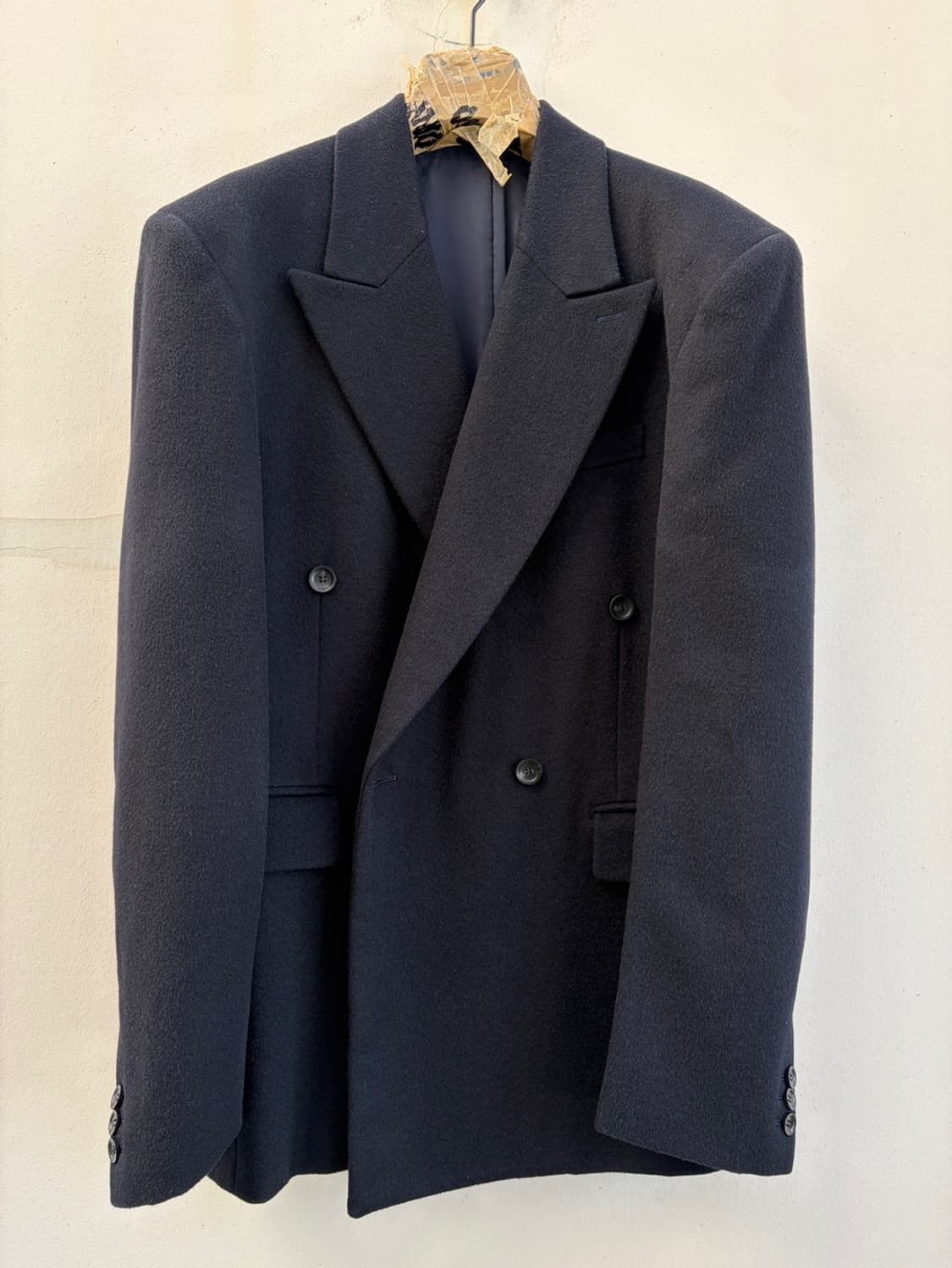 더블렛 24fw DOUBLET 온센 노렌 더블 브레스티드 울 블레이저 자 상품이미지2