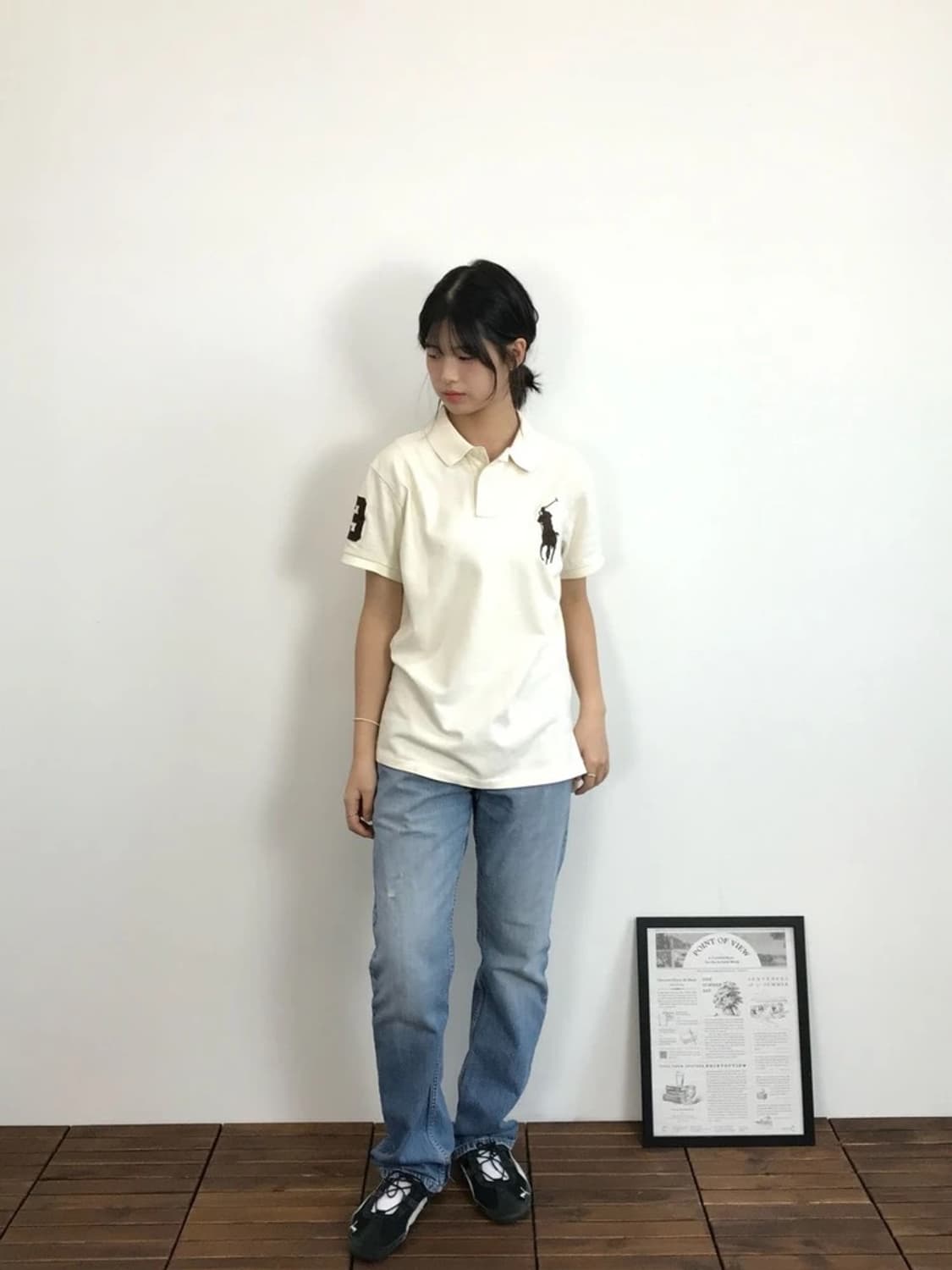 Polo Ralph Lauren Big Pony Polo Ivory 상품이미지1