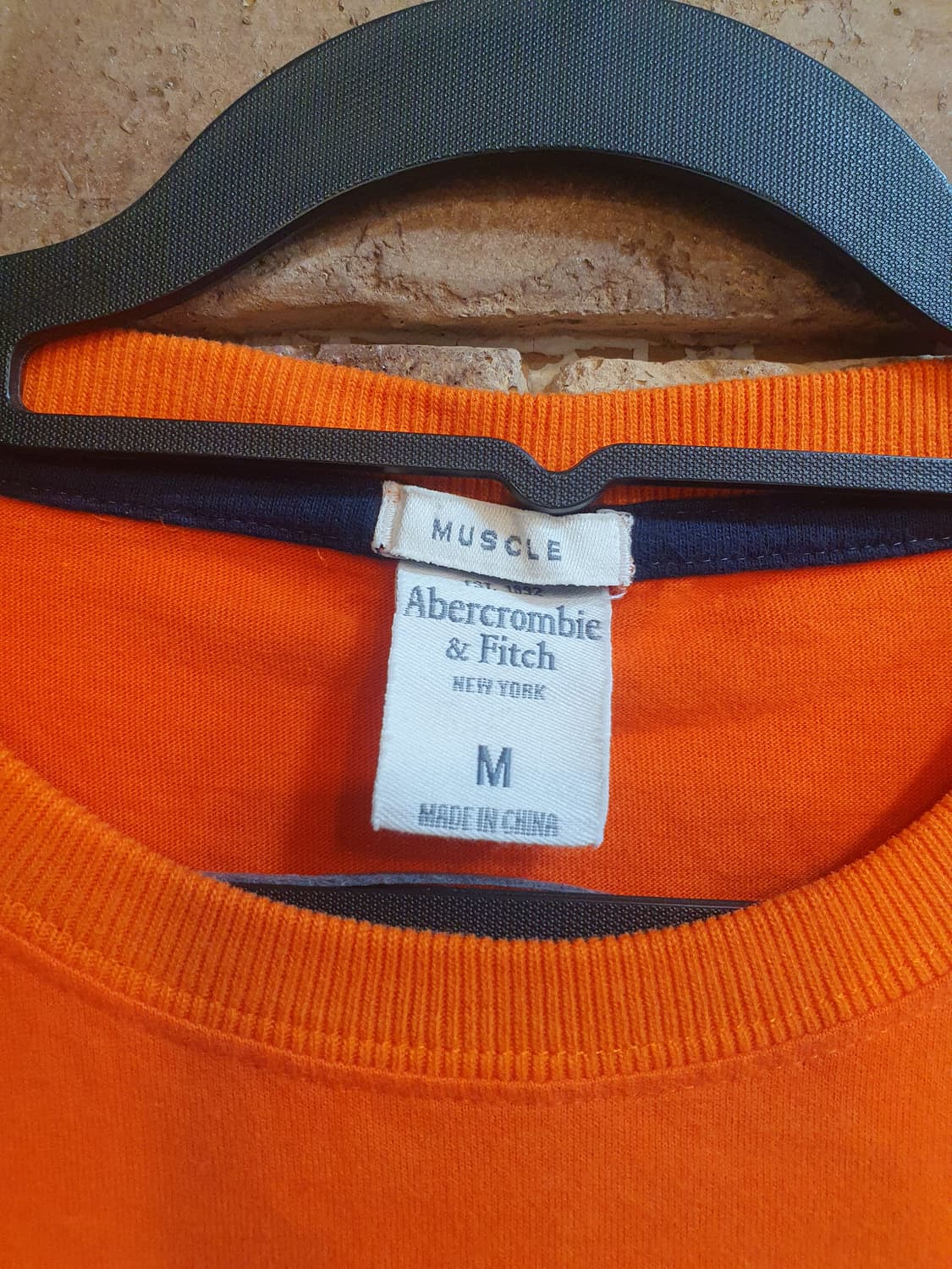 아베크롬비 반팔티 오렌지 M 상품이미지3