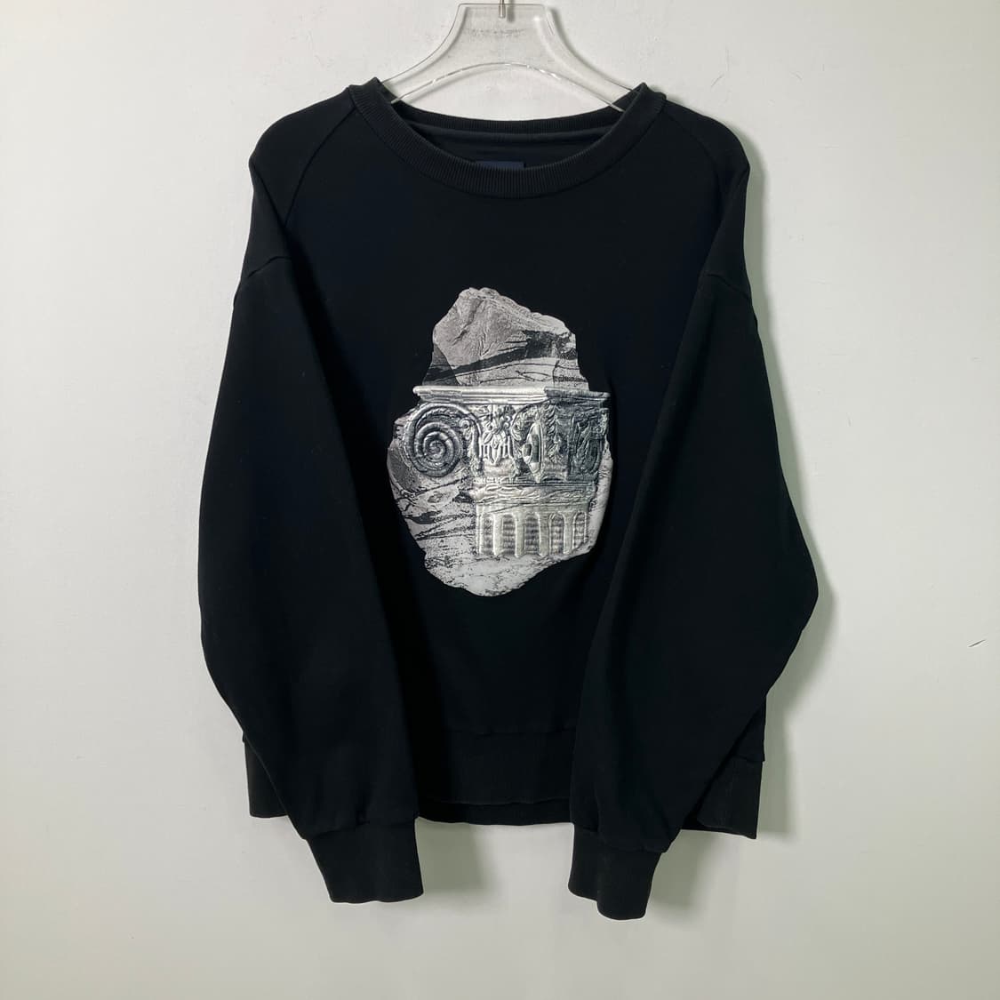 준지 블랙 프린팅 스웨트셔츠 52 상품이미지1