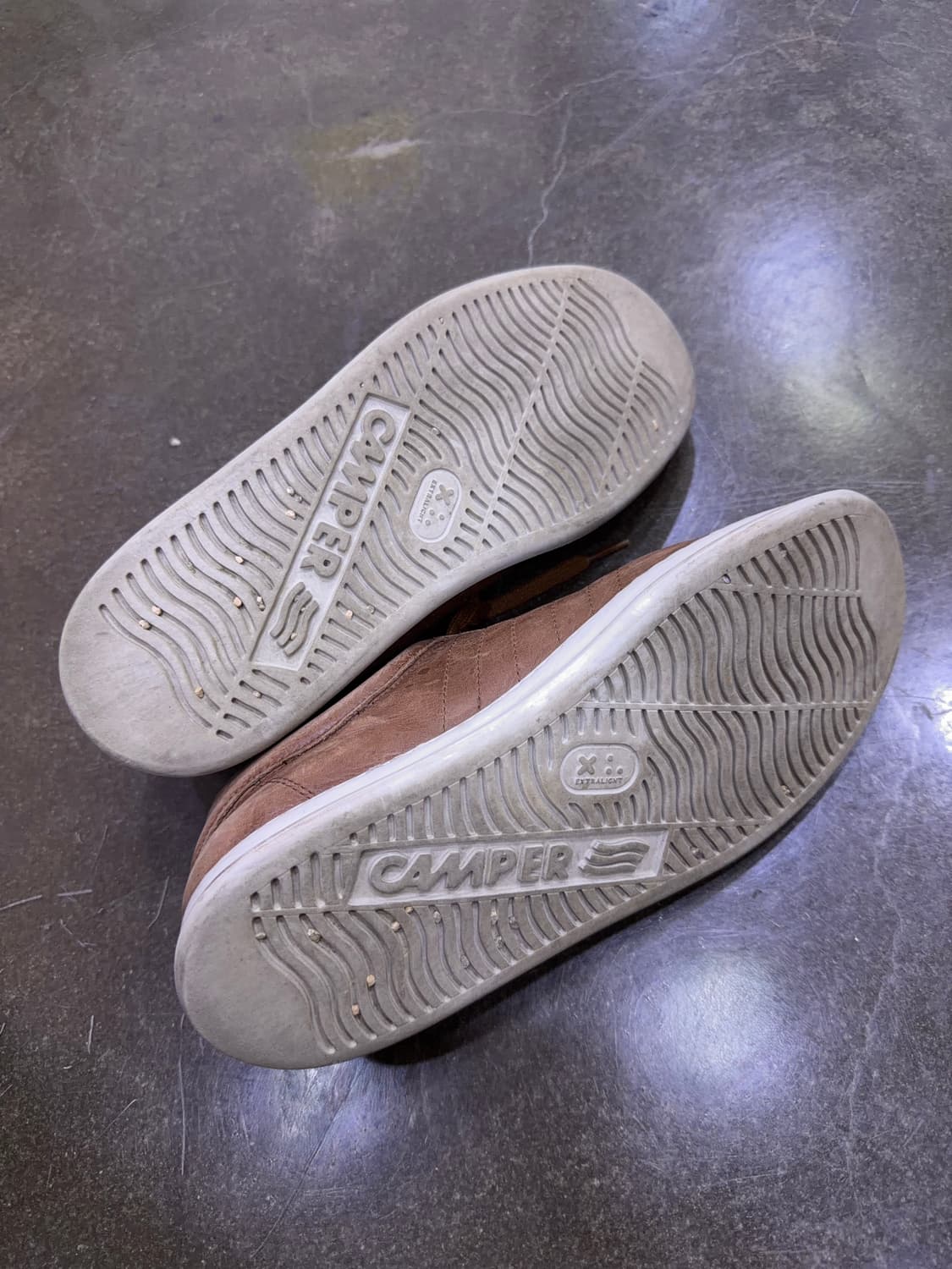 캠퍼 러너 포 레더 스니커즈 브라운 265 상품이미지8