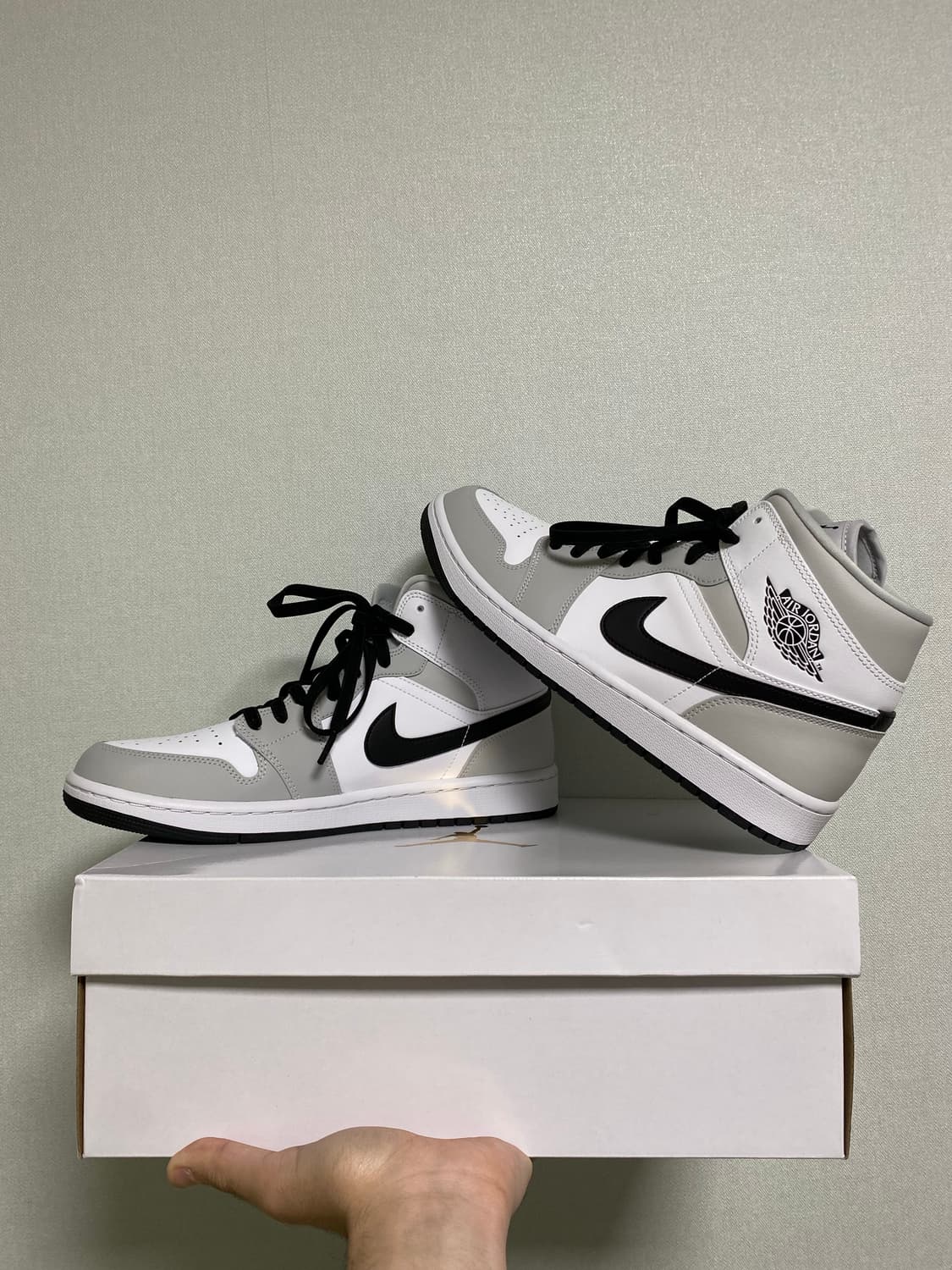 (W) 조던1 미드 그레이포그 285 상품이미지1