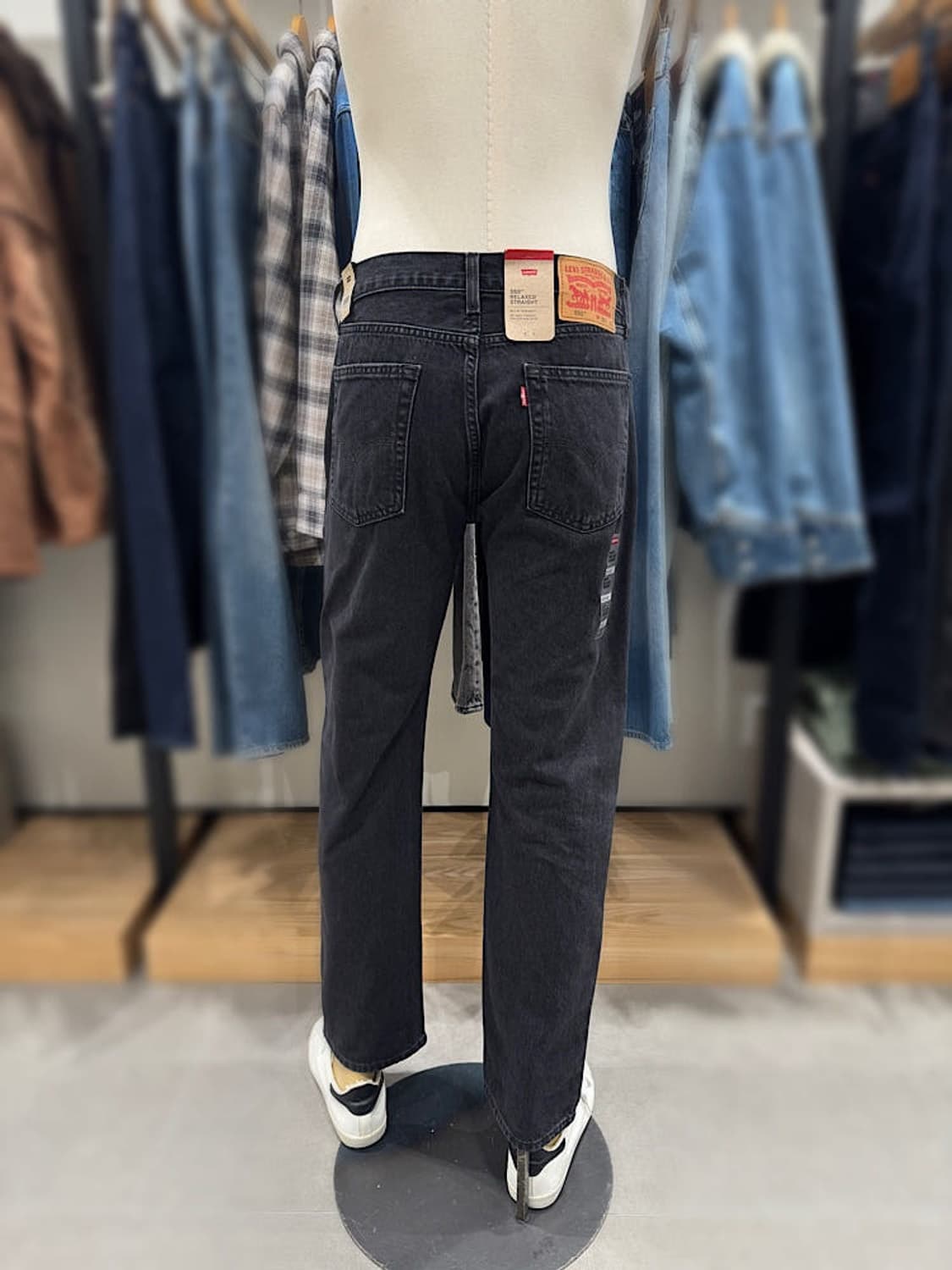 555 릴렉스 스트레이트 진(A7223-0010) 33/30 상품이미지5