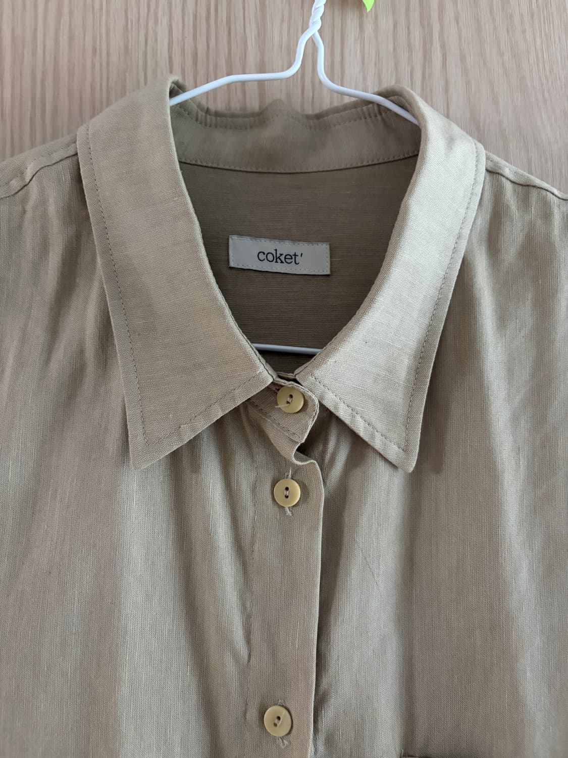 코켓 린넨 혼방 셔츠 상품이미지2