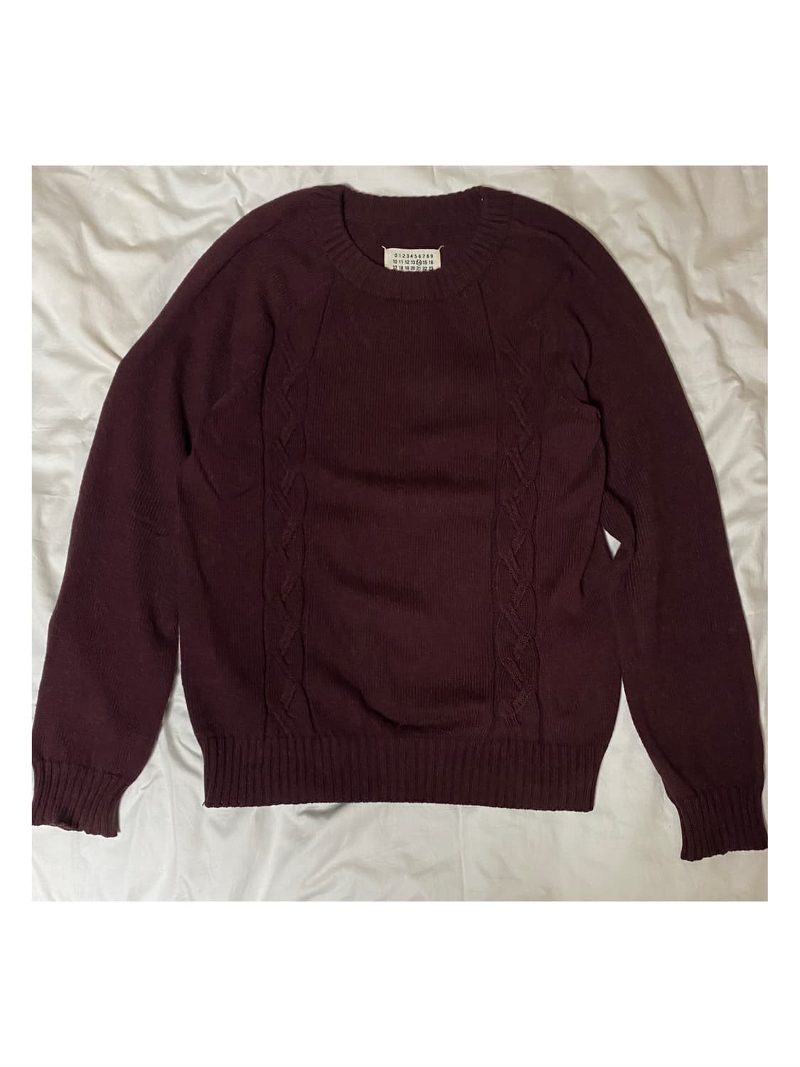 마틴 마르지엘라 모헤어 울 니트 크리스마스 아카이브 가디건 상품이미지2