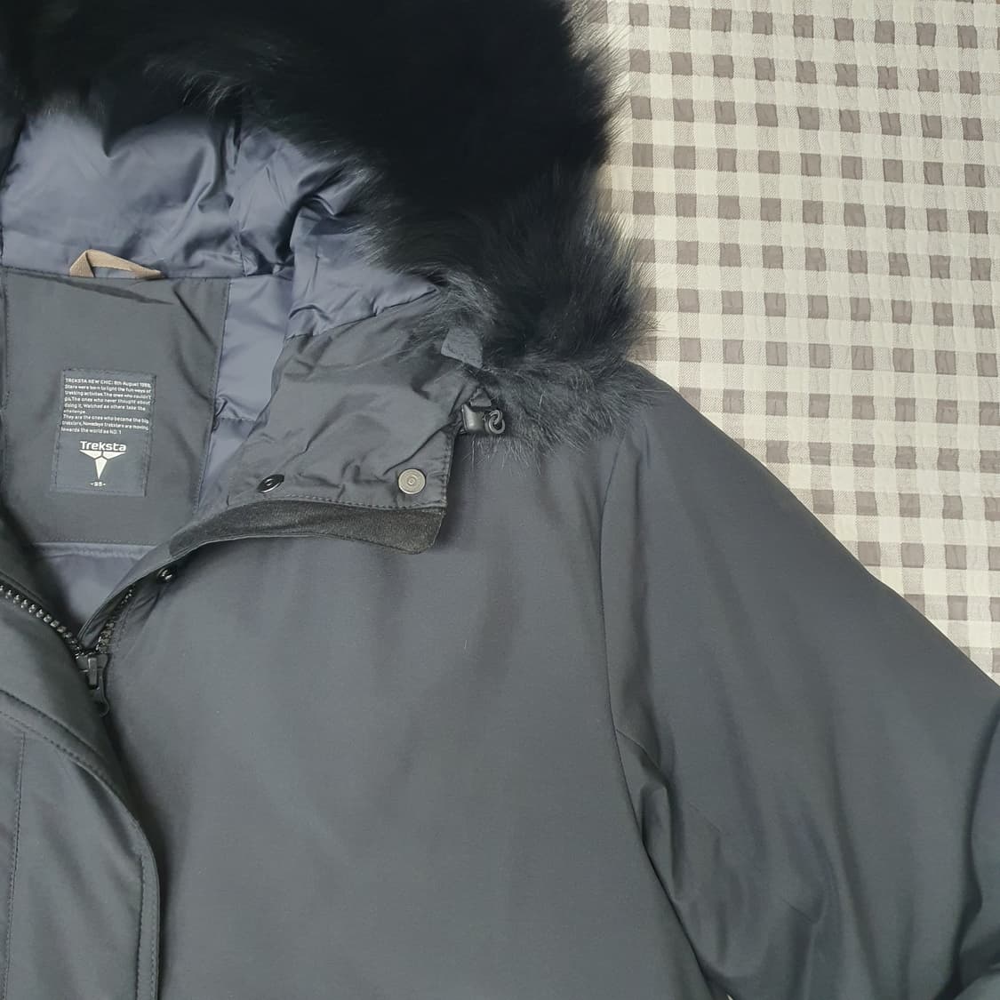 트렉스타 구스다운 롱 패딩 남자95~100 상품이미지3