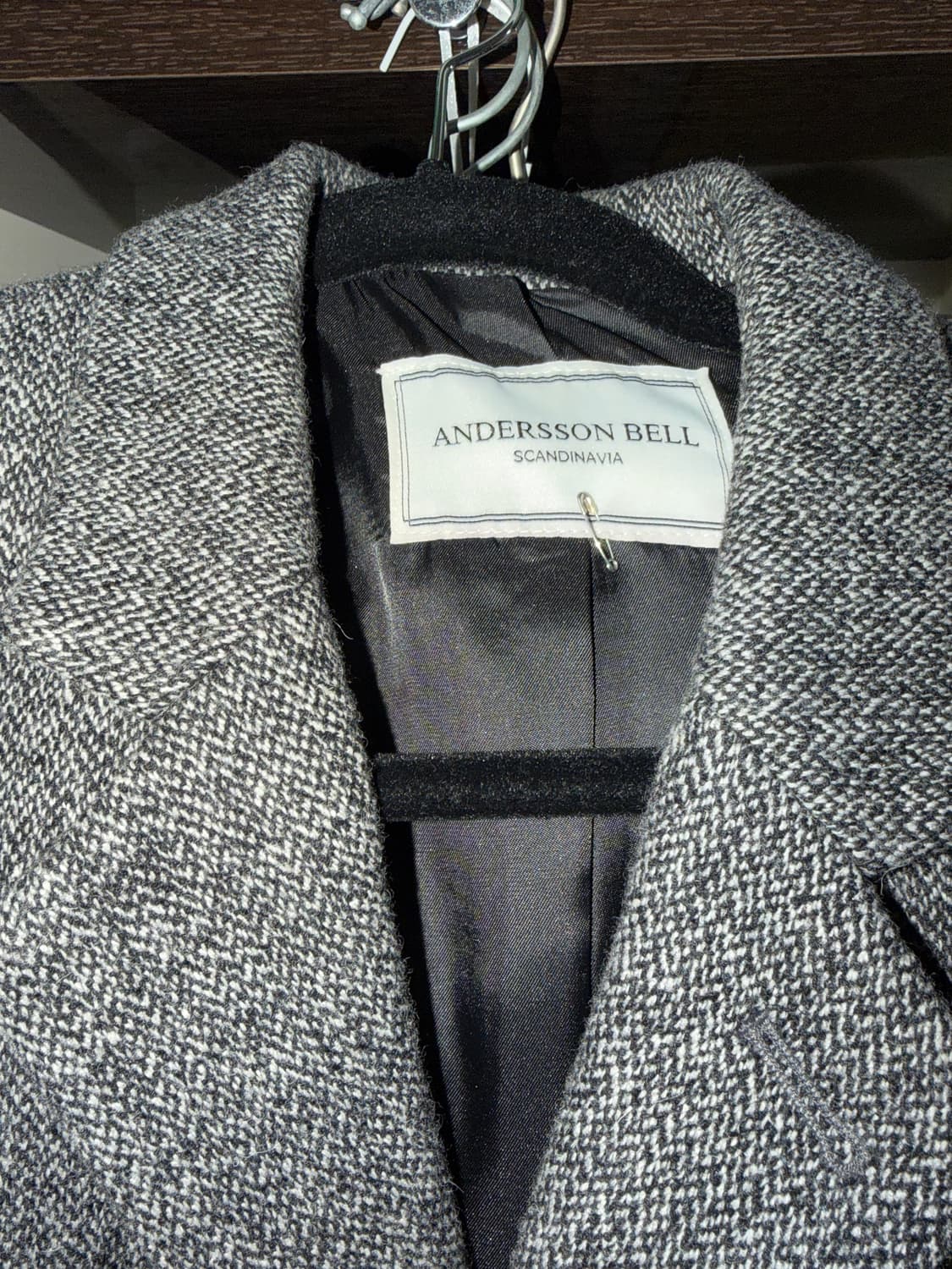 앤더슨벨 해링본 코트 상품이미지2