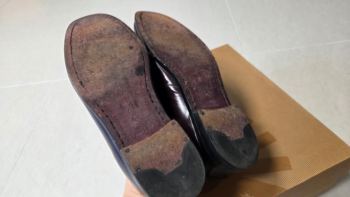 콜한 허드슨 테슬 로퍼 버건디 로퍼 상품이미지9