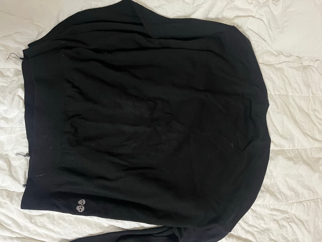 폴리테루 데미지 브이넥 4사이즈 상품이미지5