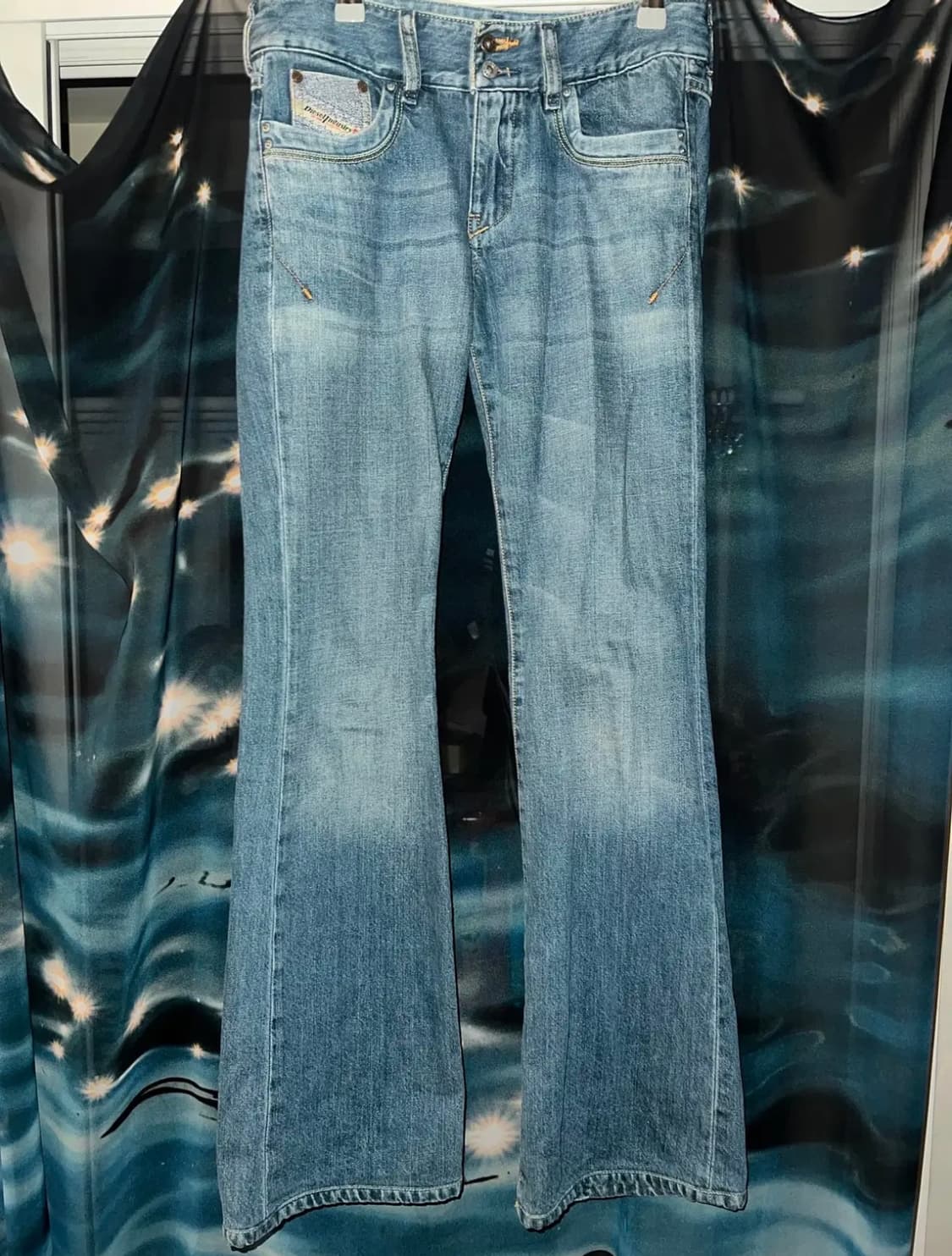 디젤 로우라이즈 부츠컷 팬츠 26 상품이미지1