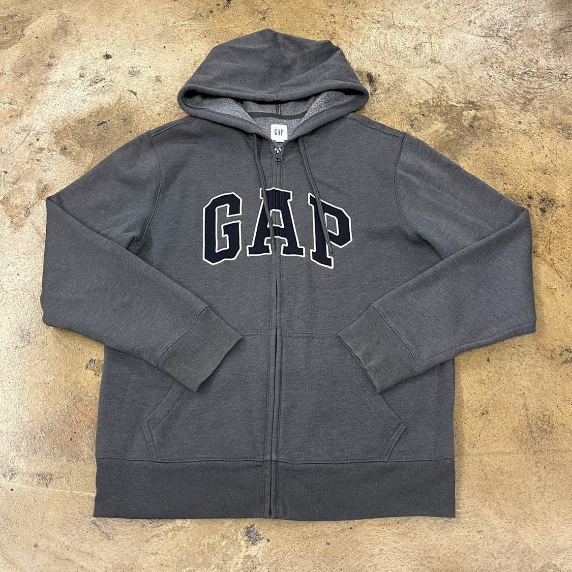 갭 그레이 후드집업 상품이미지2