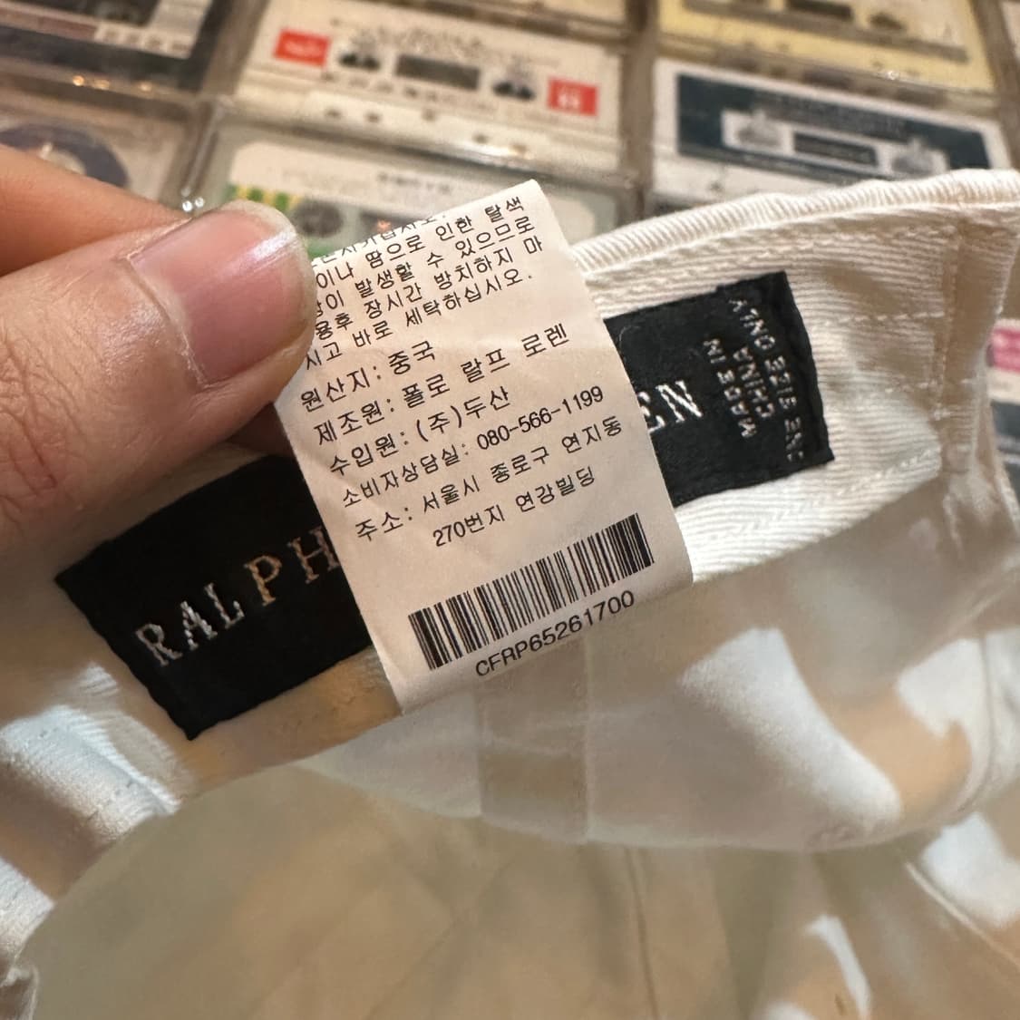 폴로 랄프로렌 핑크포니 볼캡  상품이미지5