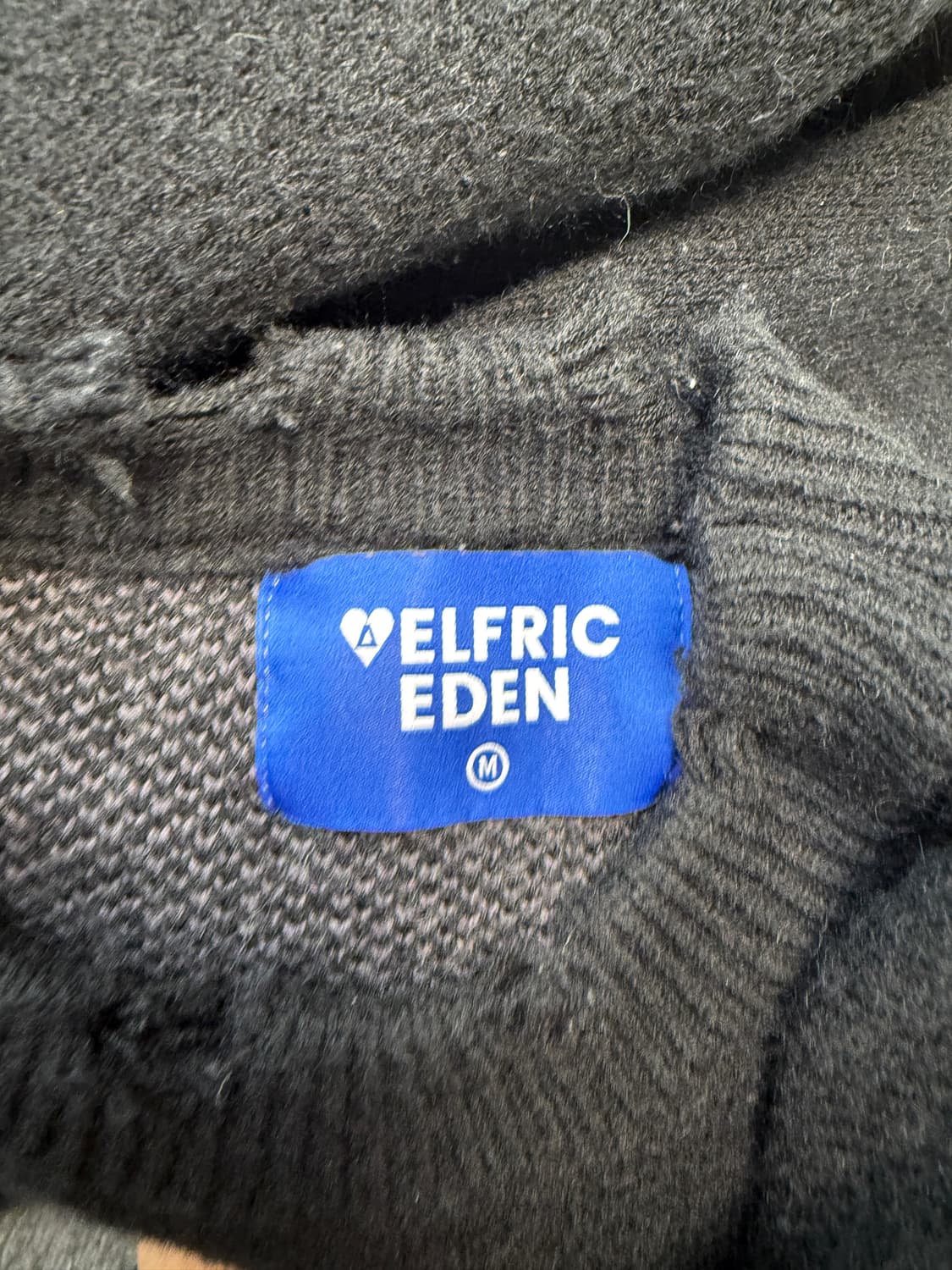 Aelfric Eden distressed skull sweater  상품이미지4