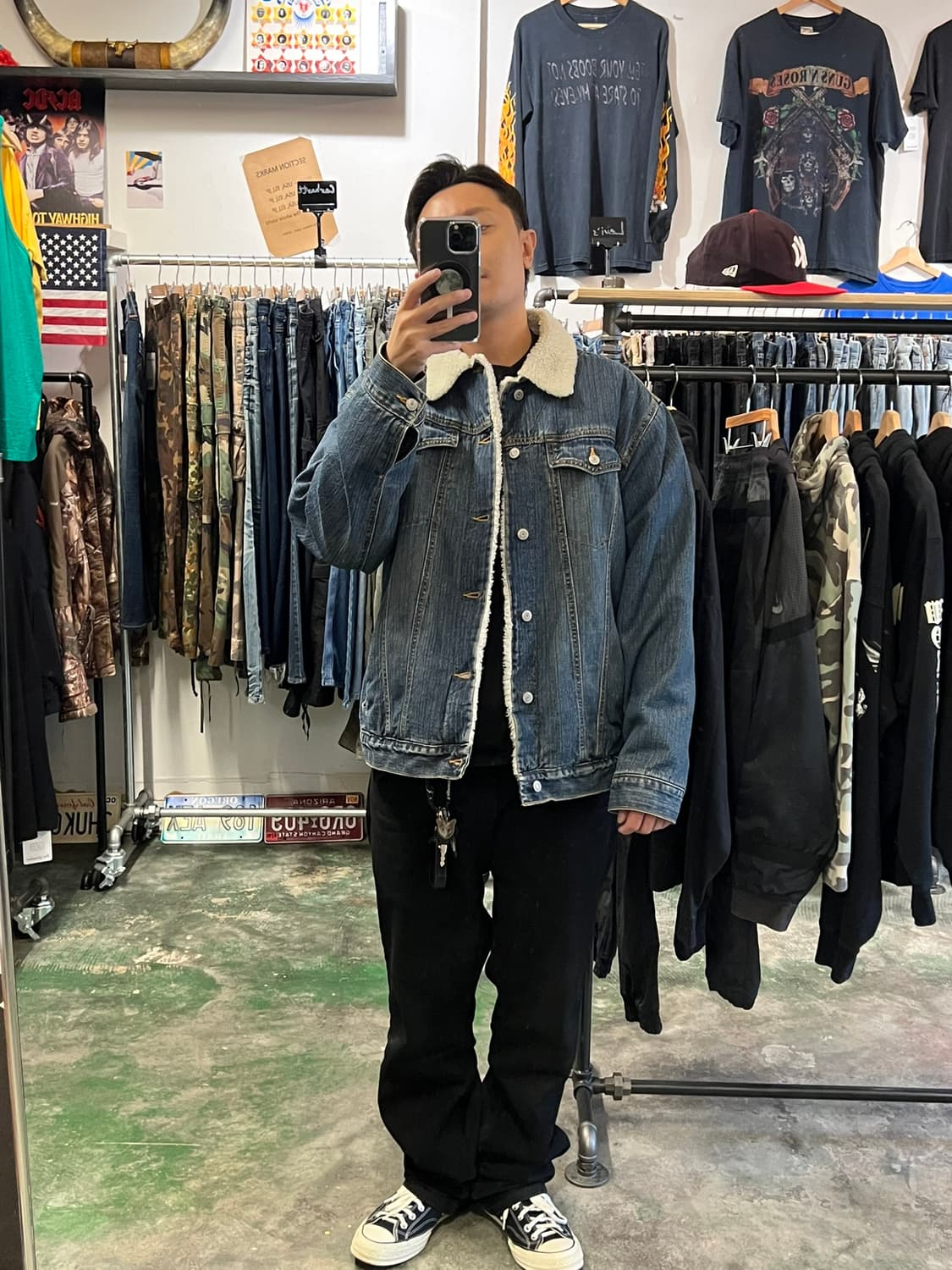 [XL] 갭 GAP 데님 트러커 쉐르파 자켓 상품이미지10