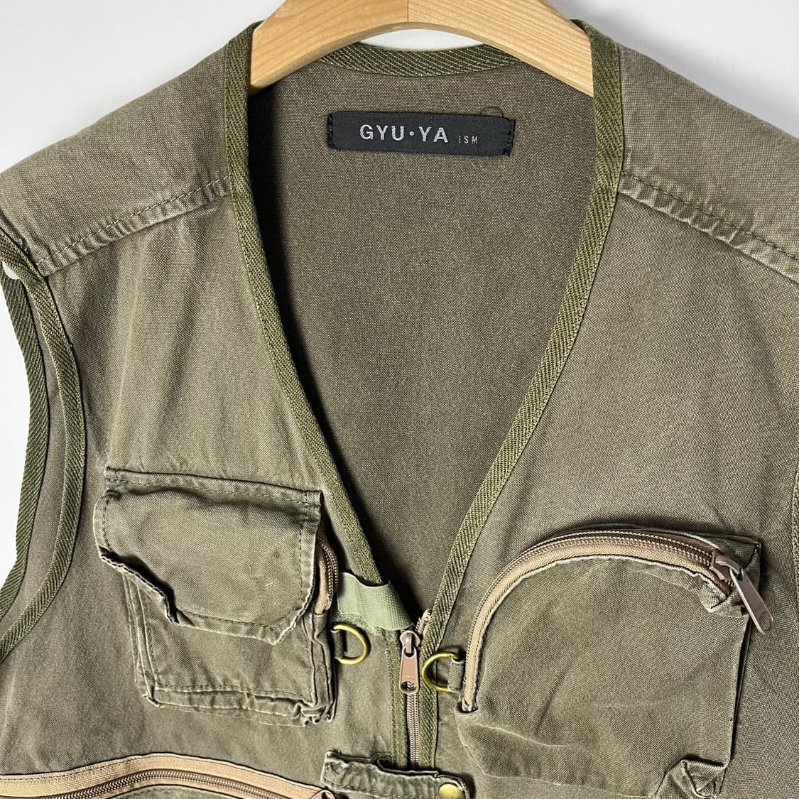 [JPN] 빈티지 유틸리티 데님 피싱 베스트 상품이미지3