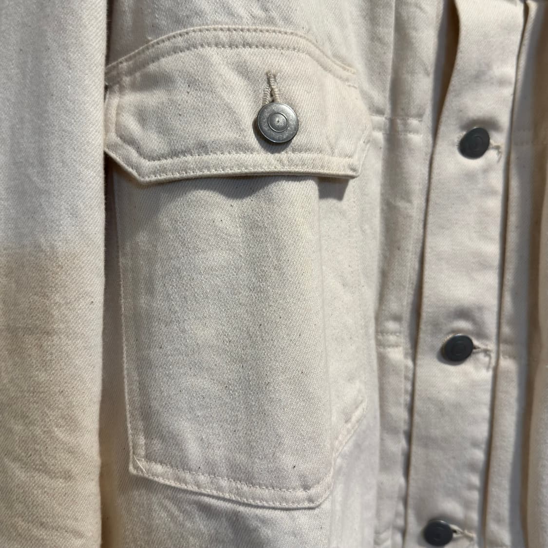 Type2 베이지 데님자켓 사이즈1 상품이미지4