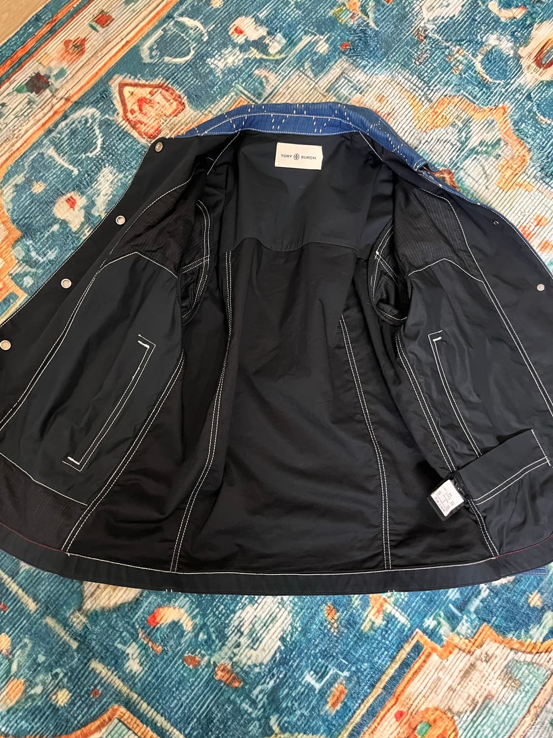 토리버치 오버핏 데님 자켓 상품이미지8