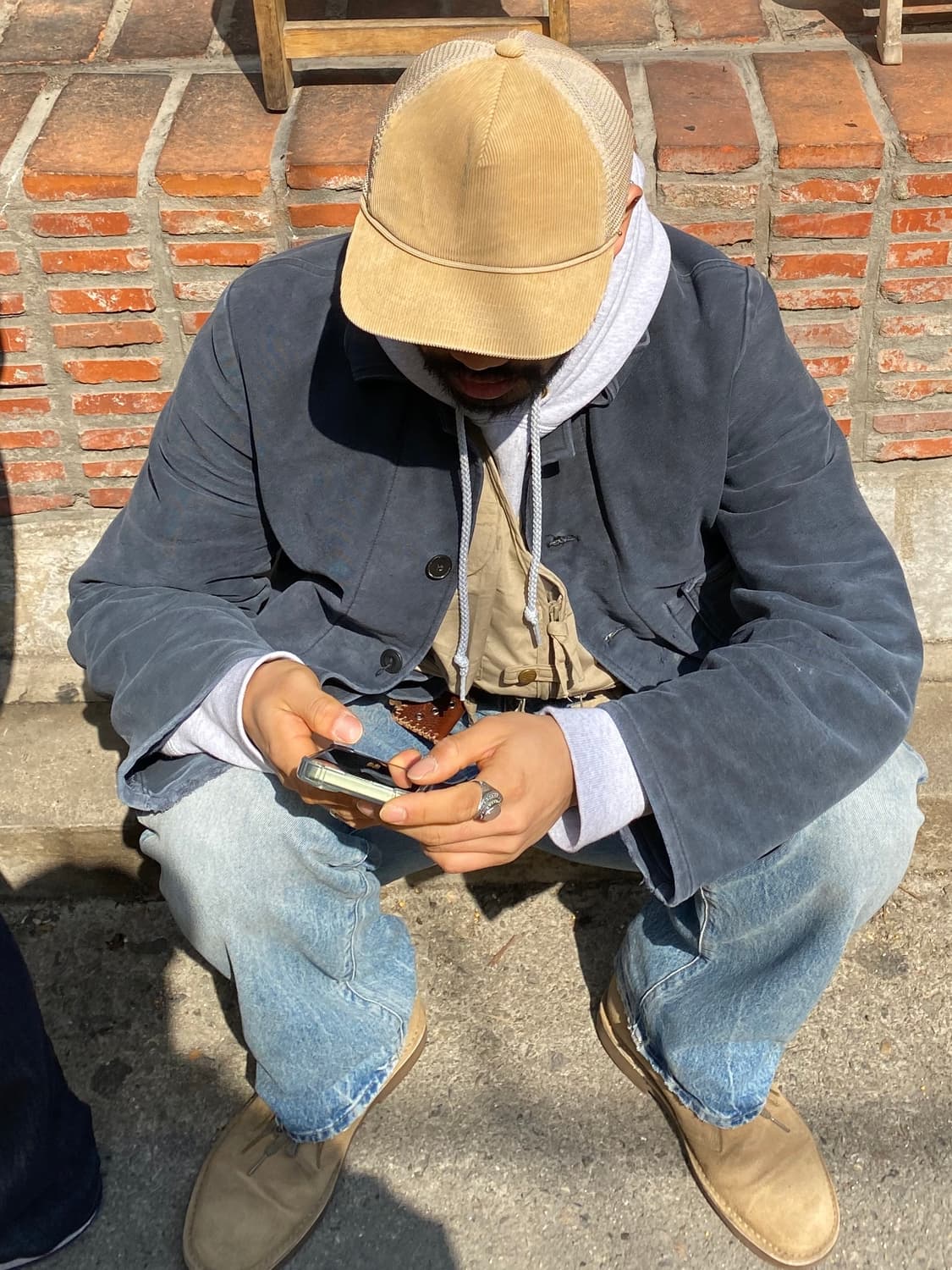 논네이티브 코듀로이 트러커 캡 상품이미지3