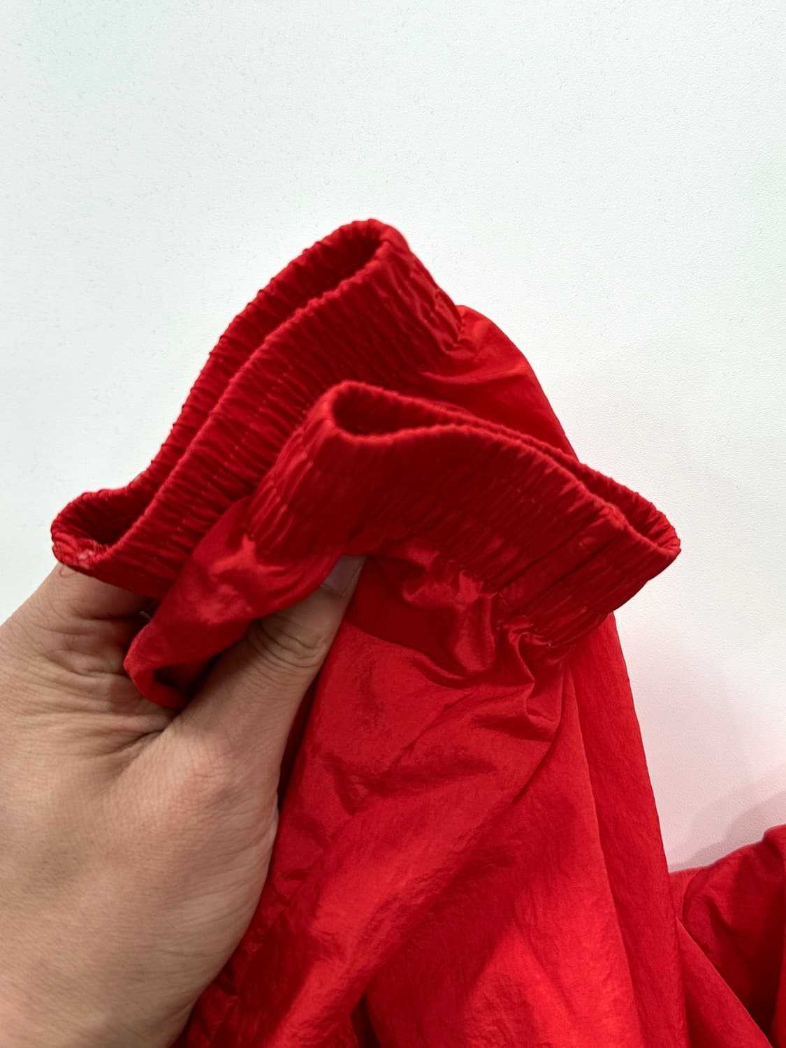 아디다스 투웨이 빅트레포일 바람막이 레드 S 상품이미지7