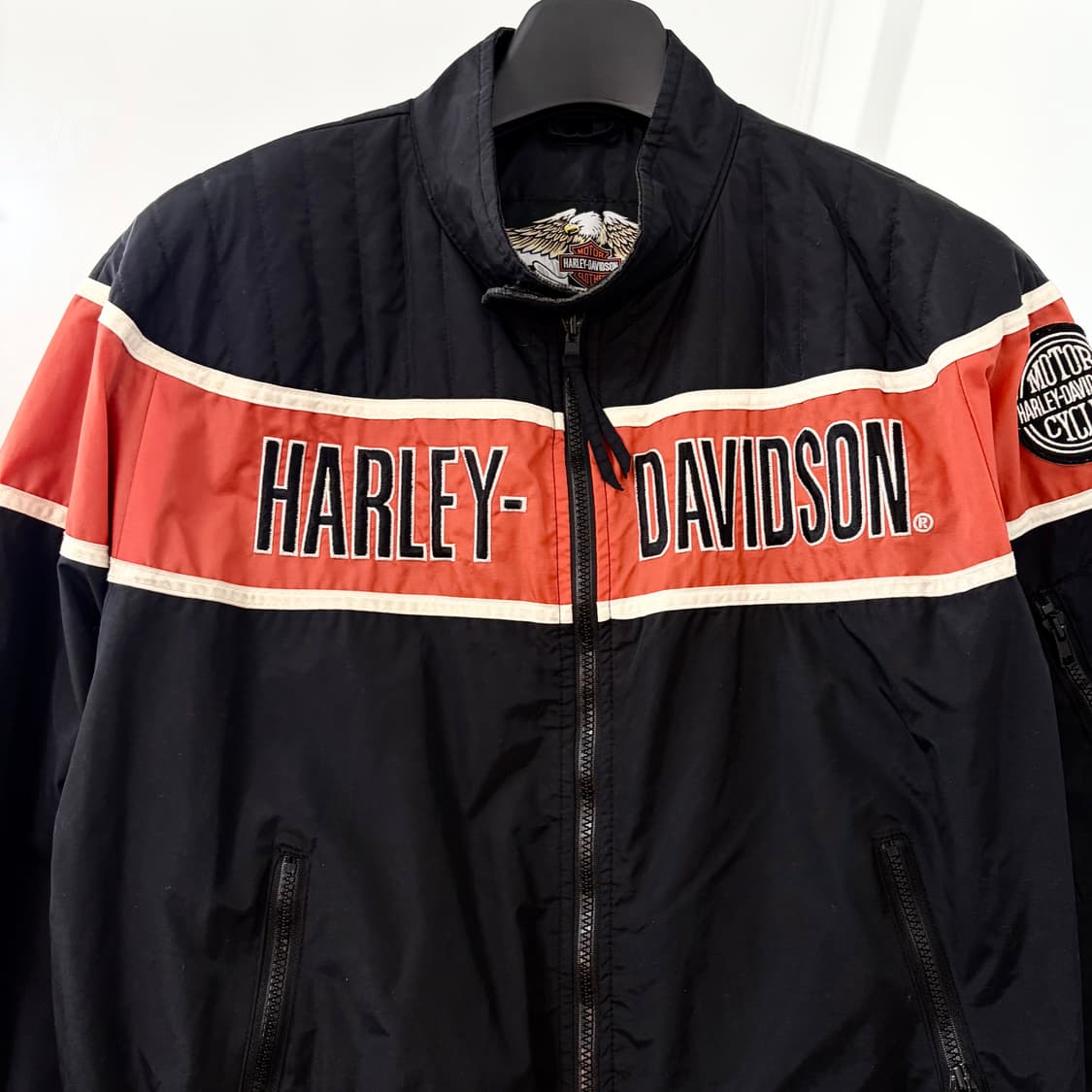 할리데이비슨 레이싱 나일론 봄버 자켓 상품이미지6
