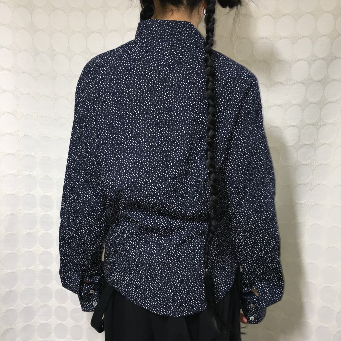 비비안 웨스트우드 어시메트릭 드레이프 칼라 셔츠 상품이미지3