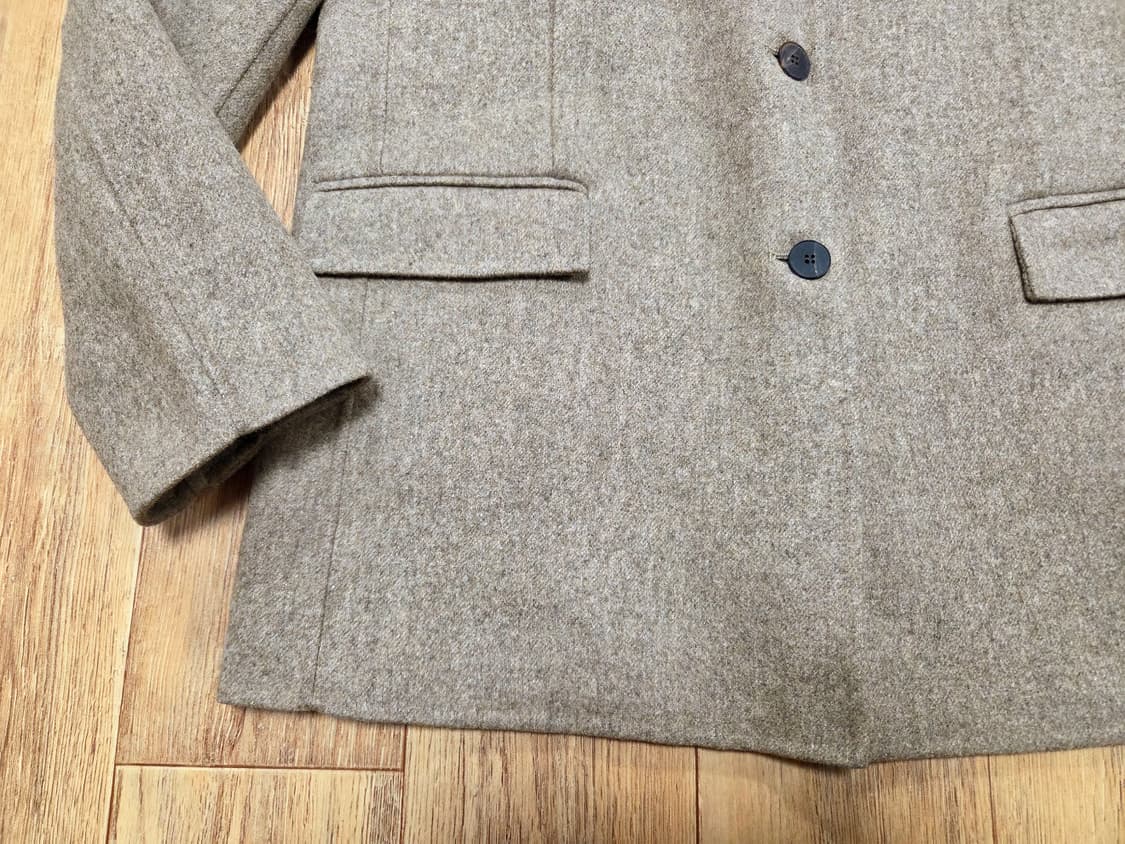 하우스(HAUS) 핸드메이드 3버튼 울자켓 프리사이즈 새상품 상품이미지7