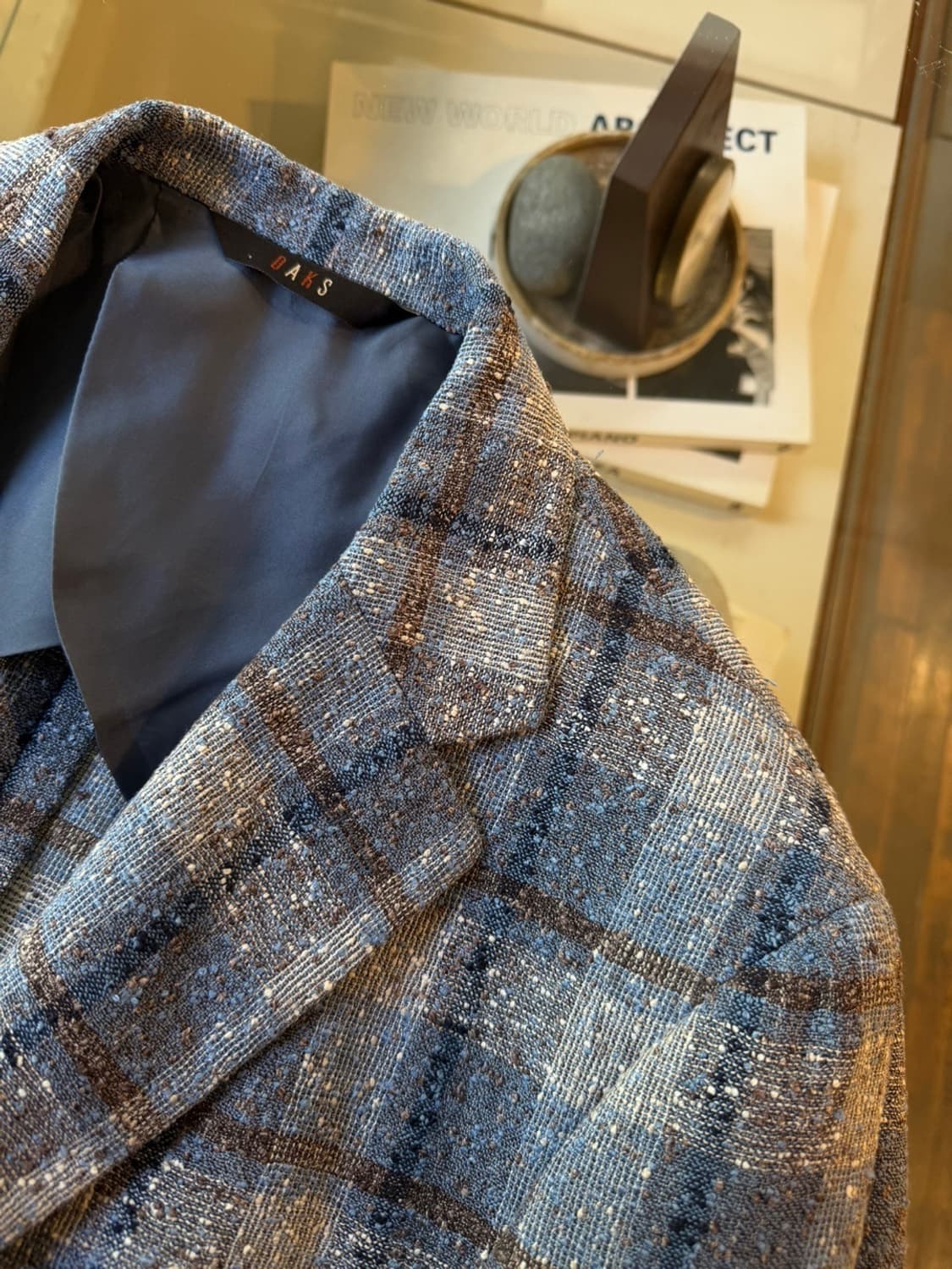 닥스 올드본드 스트릿 썸머 트위드 자켓 100 상품이미지6