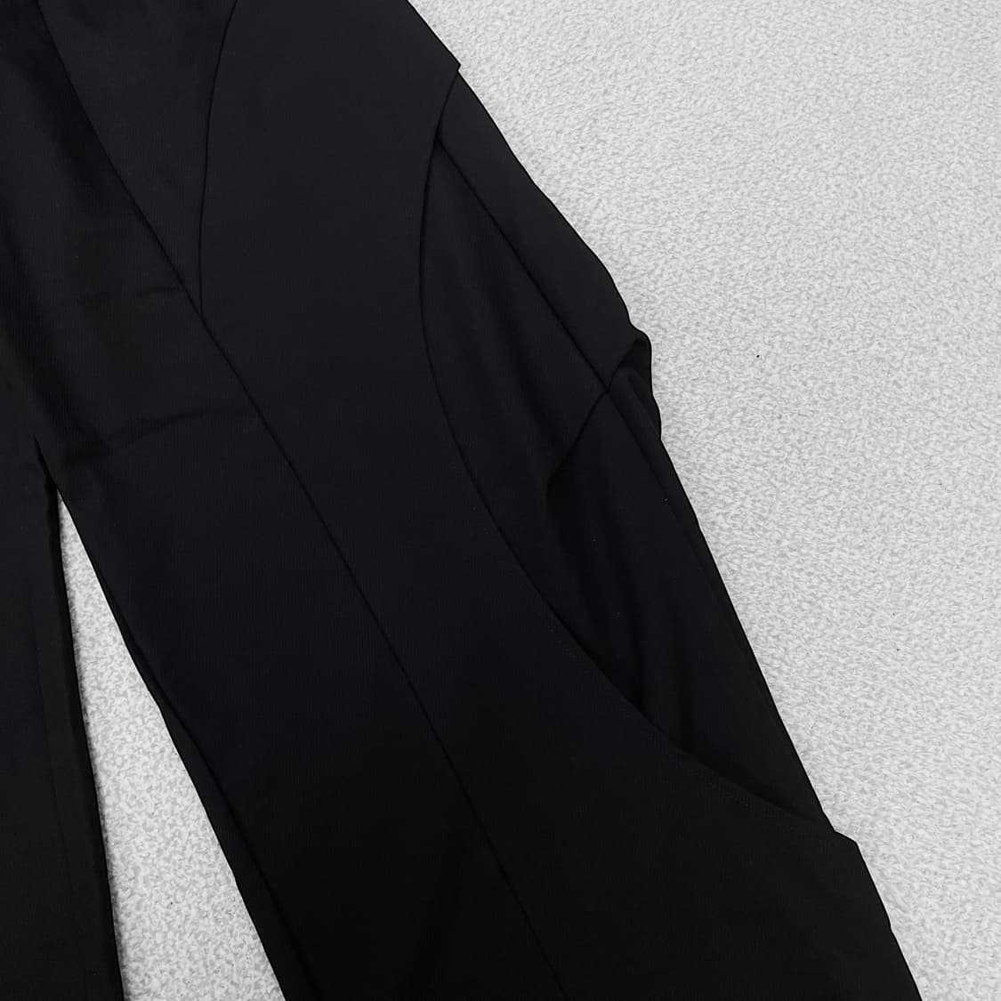 Silentex 와이드 슬랙스 카고 팬츠 블랙 상품이미지3