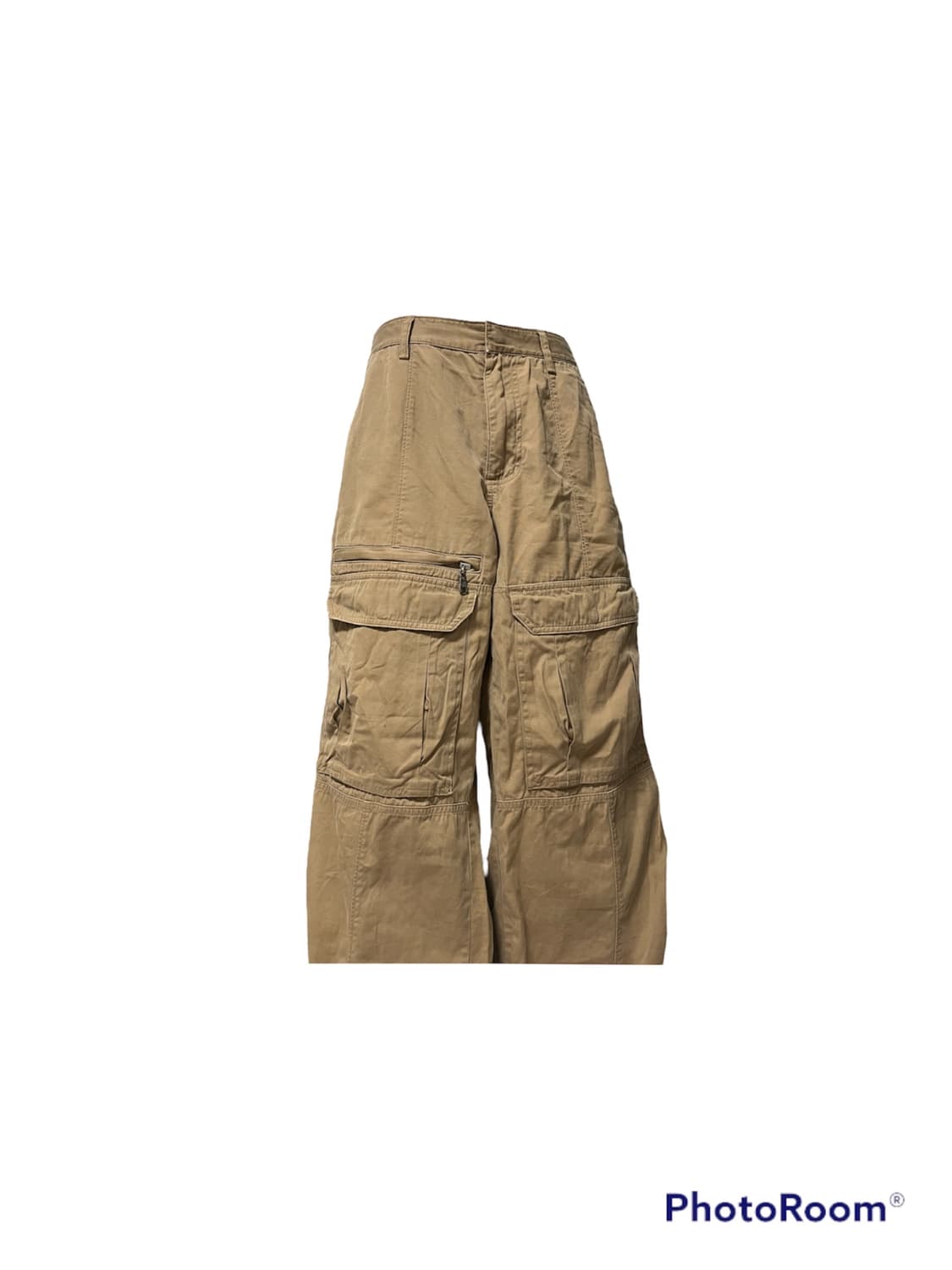 알마니 베이지 포켓 카고 팬츠 상품이미지3