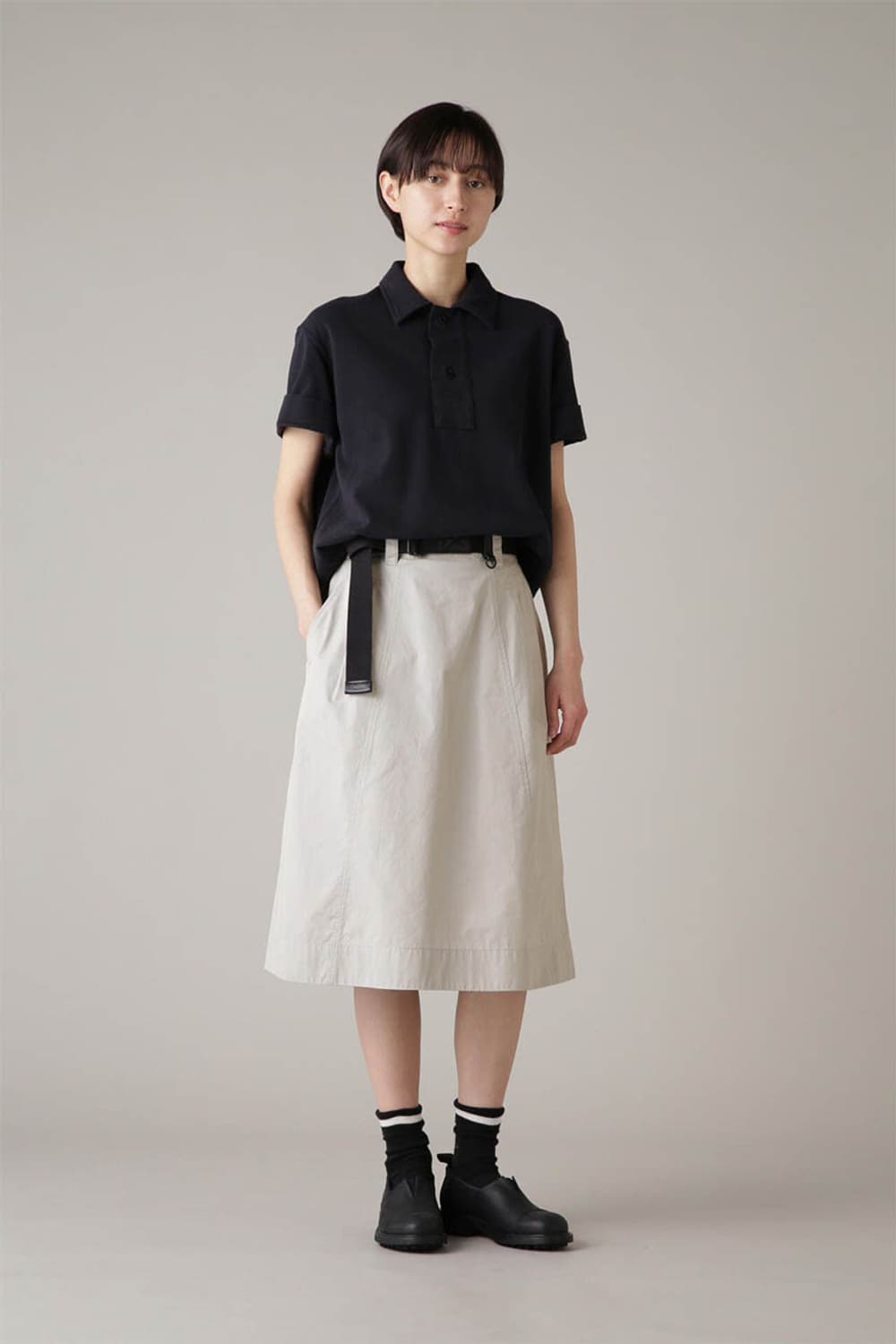 MHL 마가렛호웰 포플린 스커트 상품이미지1