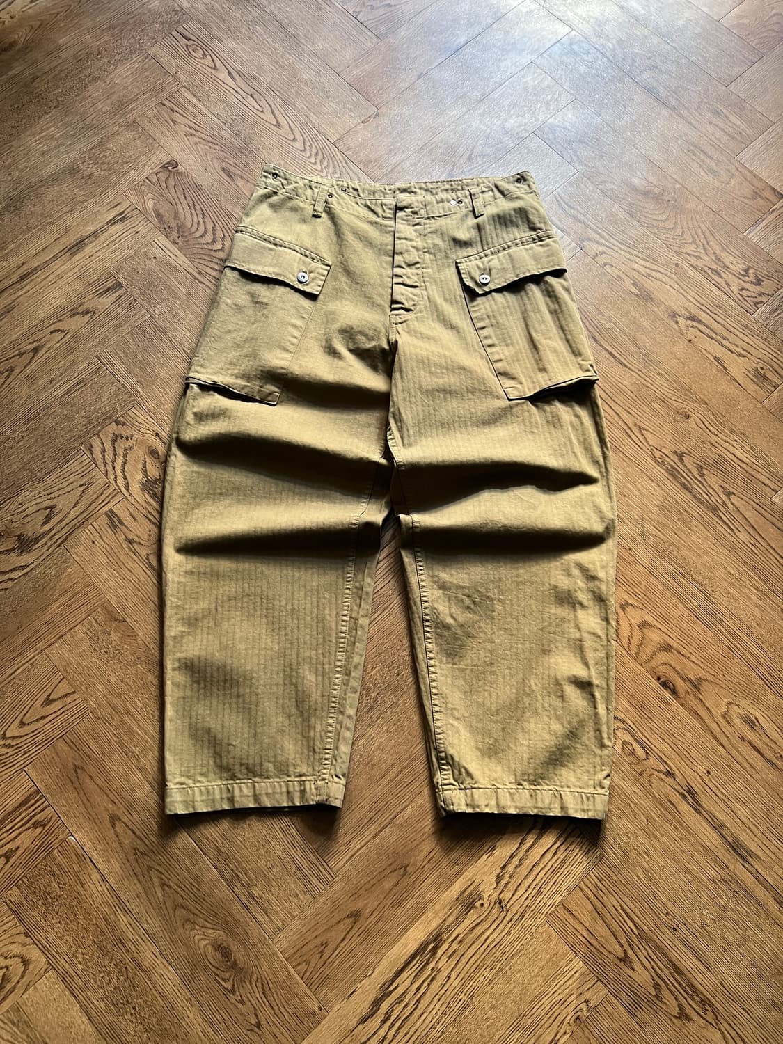 [34]USMC P-44 타입 HBT 유틸리티 트라우저 상품이미지2