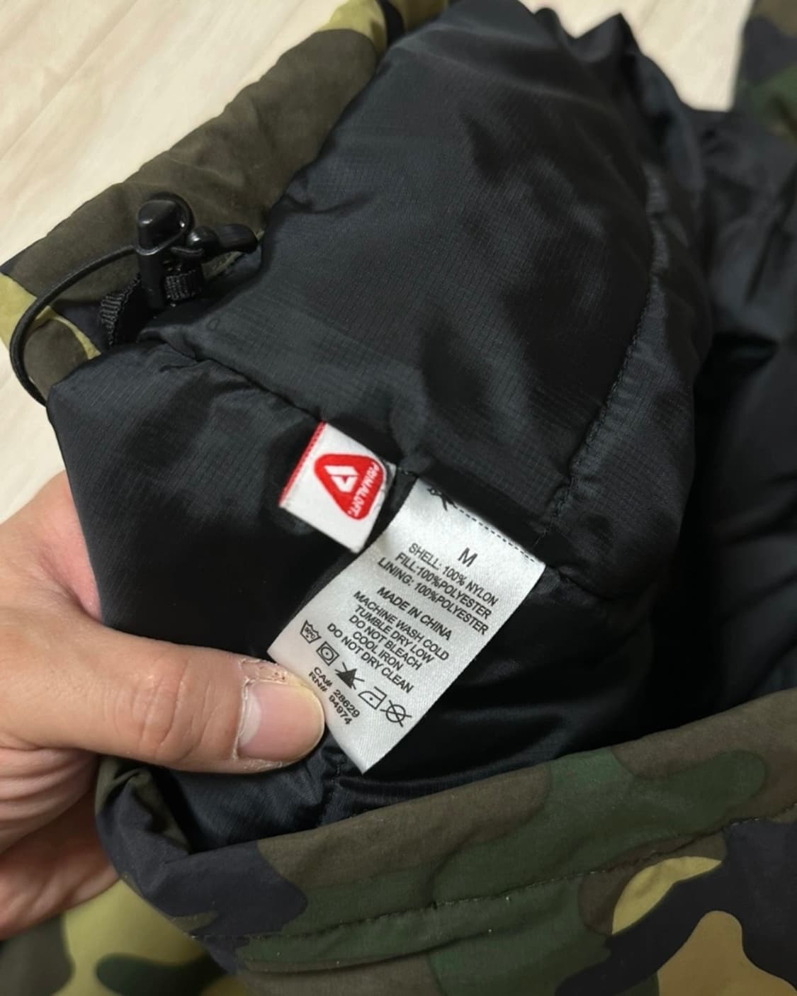 스투시 카모 패딩아노락 (M/상태굿) 상품이미지8