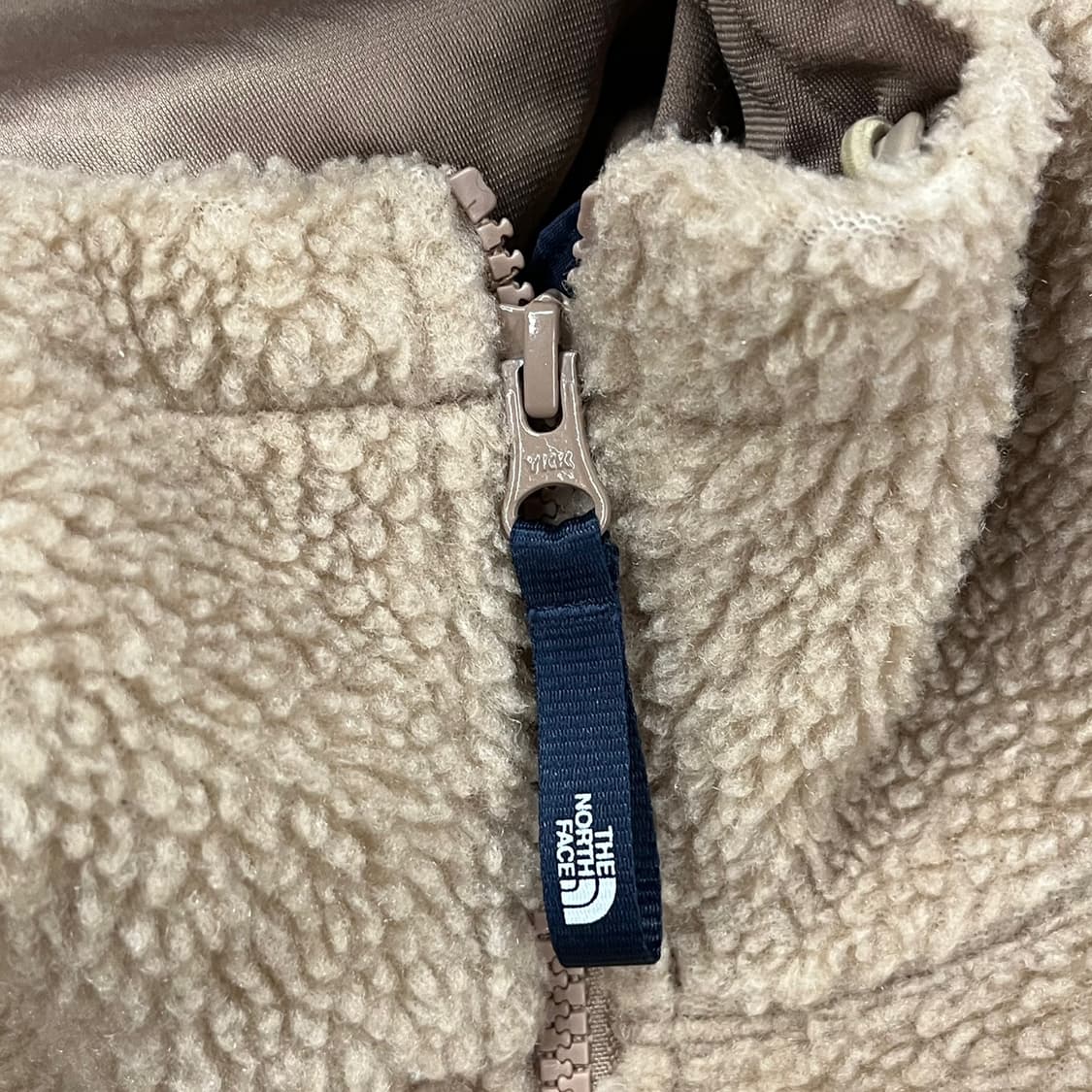 [정품/90] 노스페이스 후리스 후드 집업 베이지 b8 상품이미지7