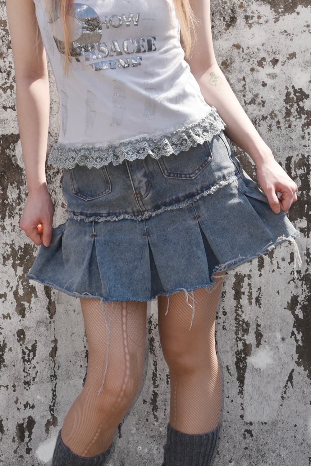 빈티지워싱플리츠SK 상품이미지5