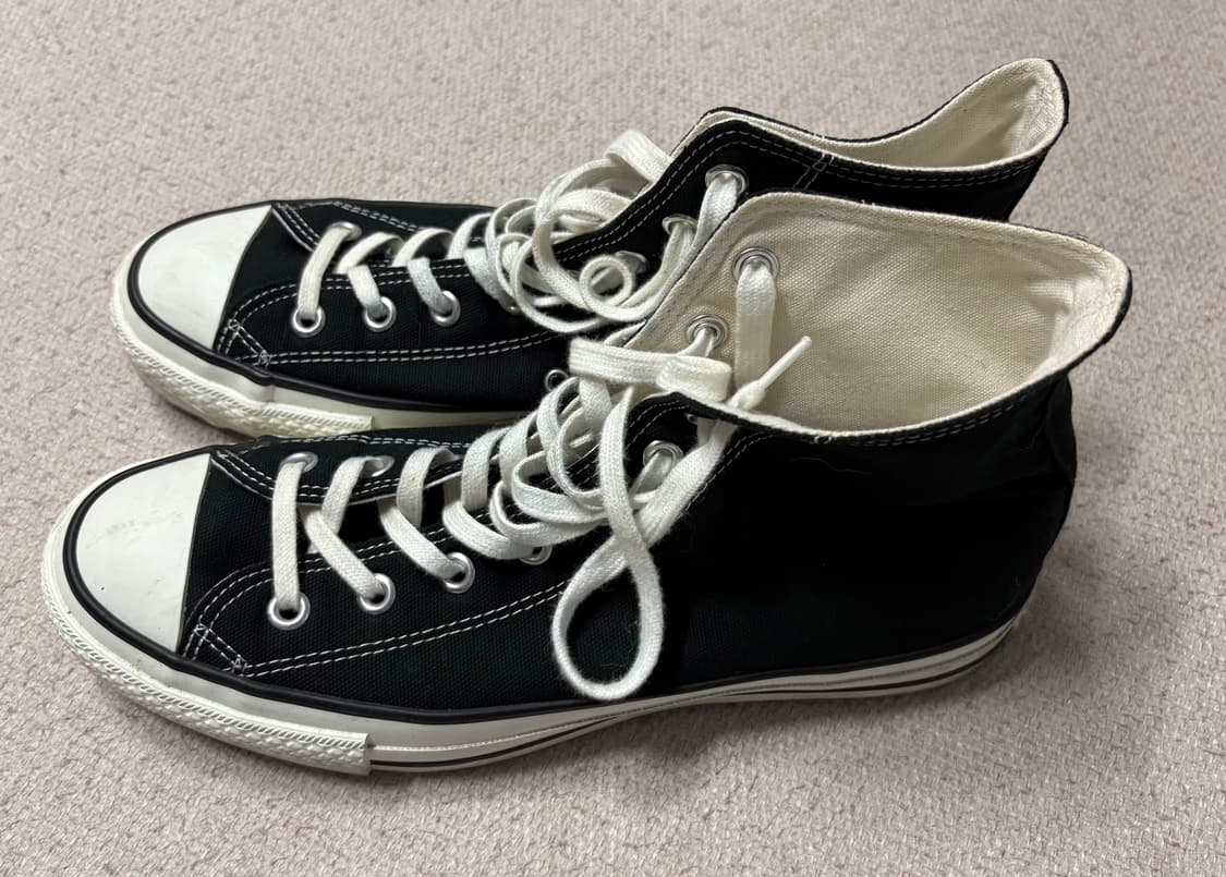 컨버스 재팬 척테일러 올스타 하이 블랙 / 270 상품이미지2