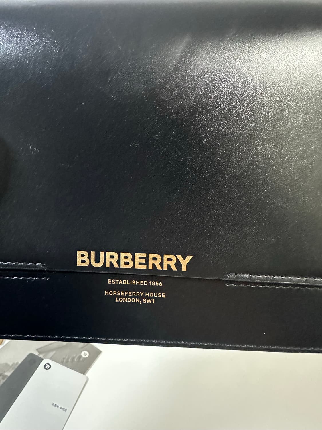 버버리 그레이스백 블랙 (OS) 상품이미지3