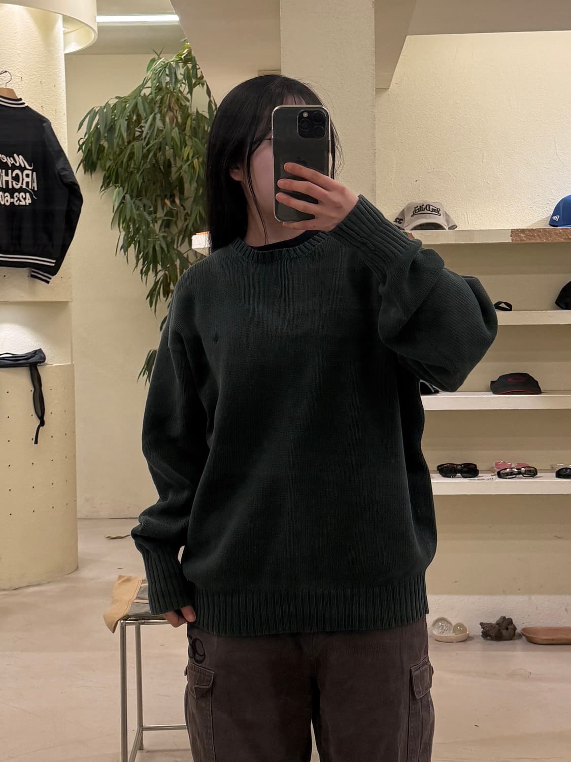 폴로 랄프로렌 그린 포니 니트 U377 상품이미지1