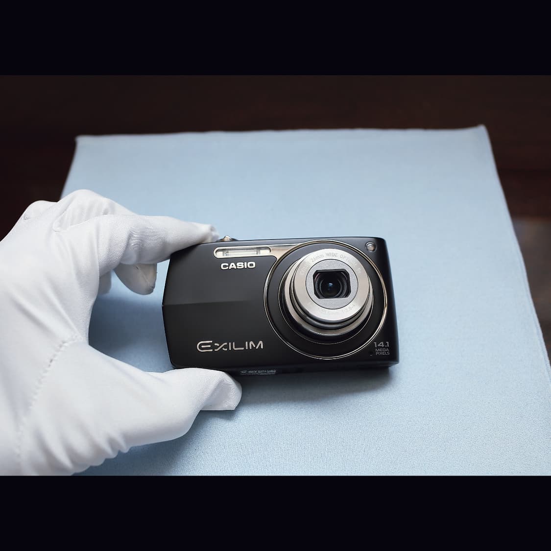 레어<A+급><아일릿모카> 카시오 엑슬림 z2300 블랙 빈티지 디카 상품이미지1