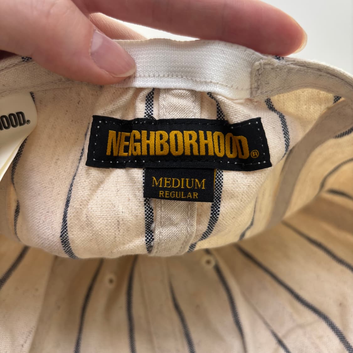 네이버후드(Neighborhood) 스트라이프 메카닉 캡 상품이미지7