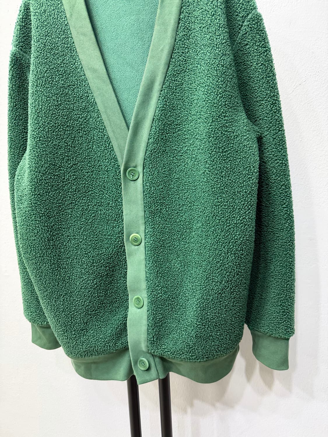 정품) COS 코스 남성 오버핏 후리스 가디건 S 상품이미지3