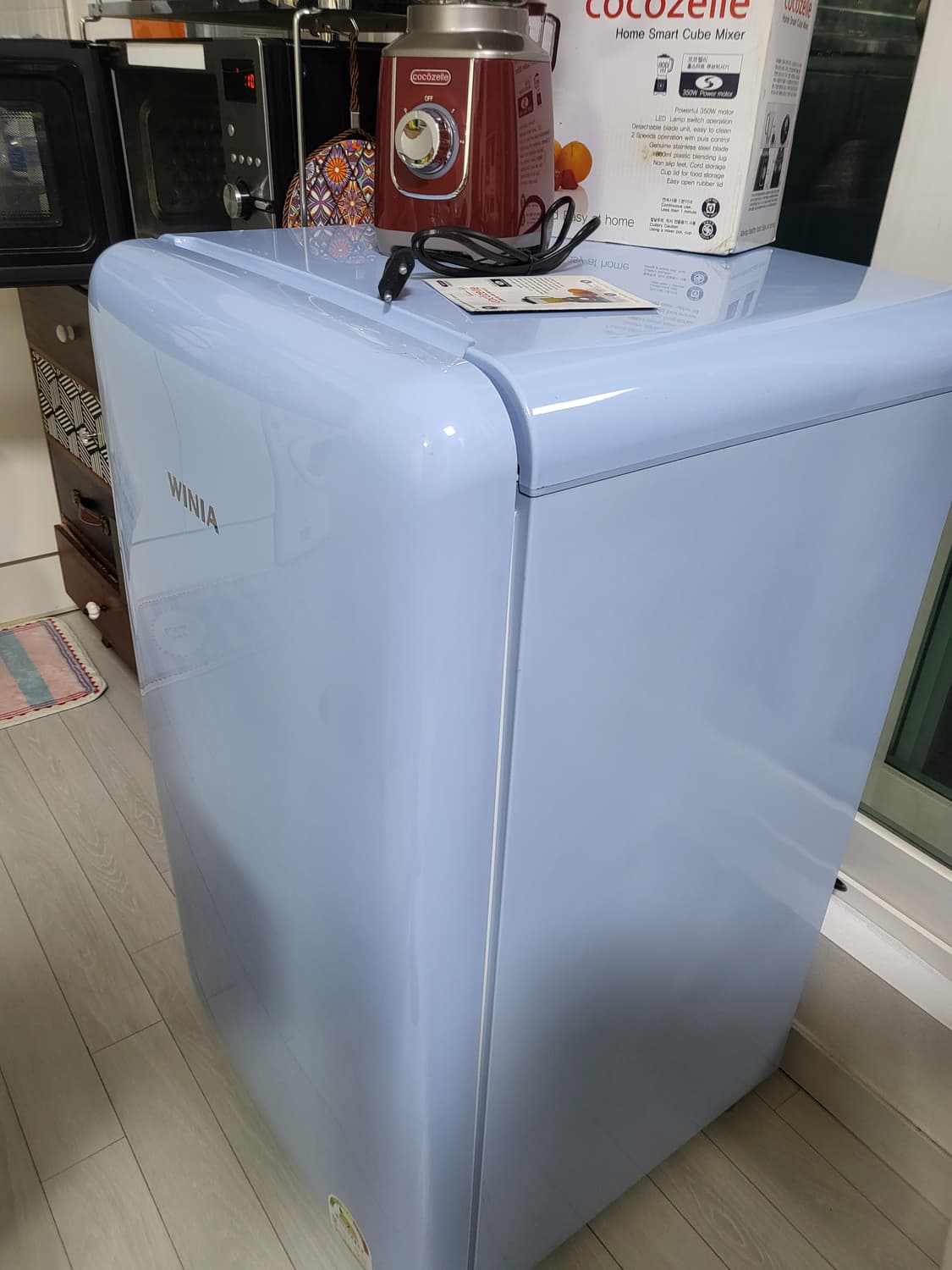 위니아 레트로 소형 냉장고 118L 거의새상품 내외관 깨끗 레트로냉장고 상품이미지4