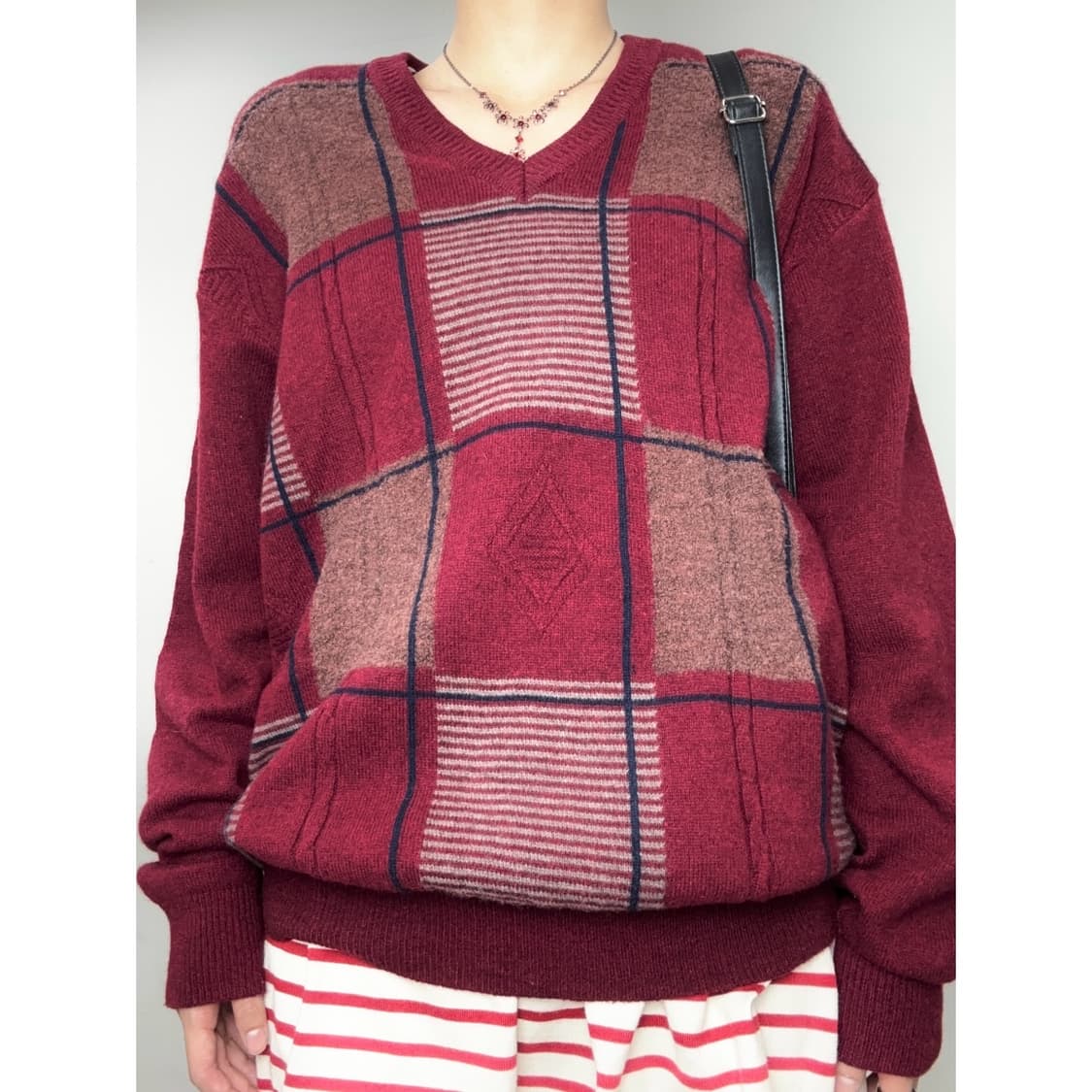 빈티지 레드 목걸이 상품이미지4