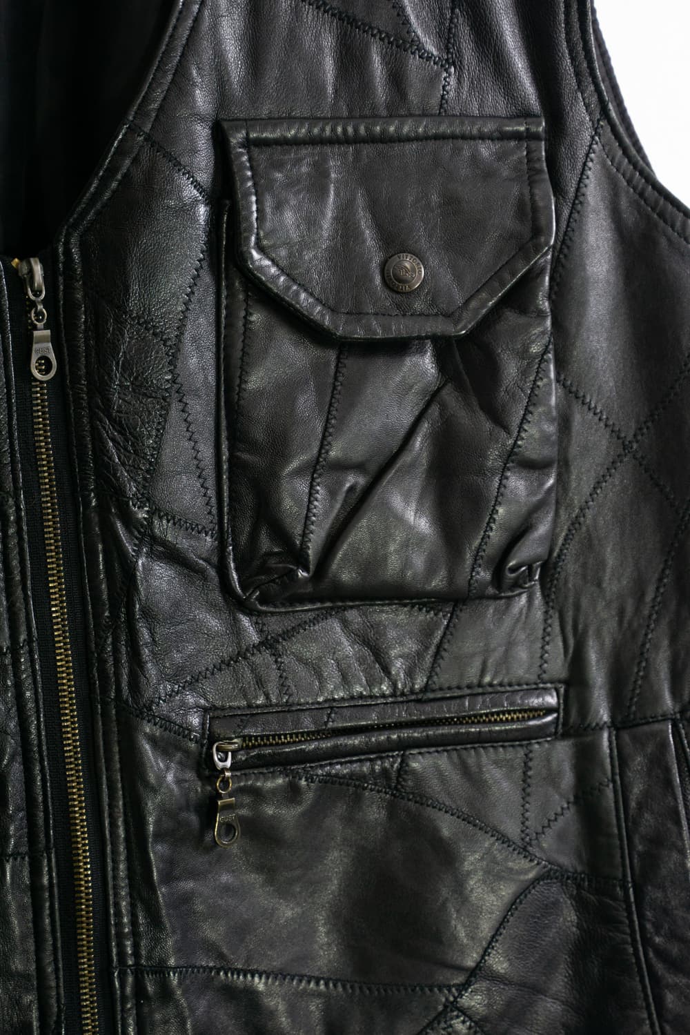 Leather vest 상품이미지3