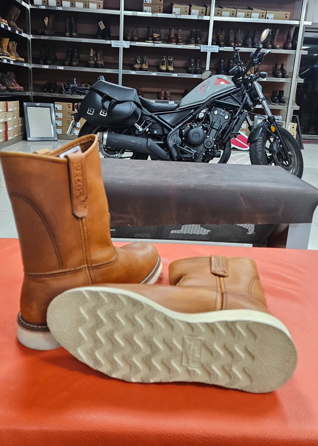 레드윙 9인치 페코스 풀온 부츠 866, US6D 남녀공용 상품이미지8