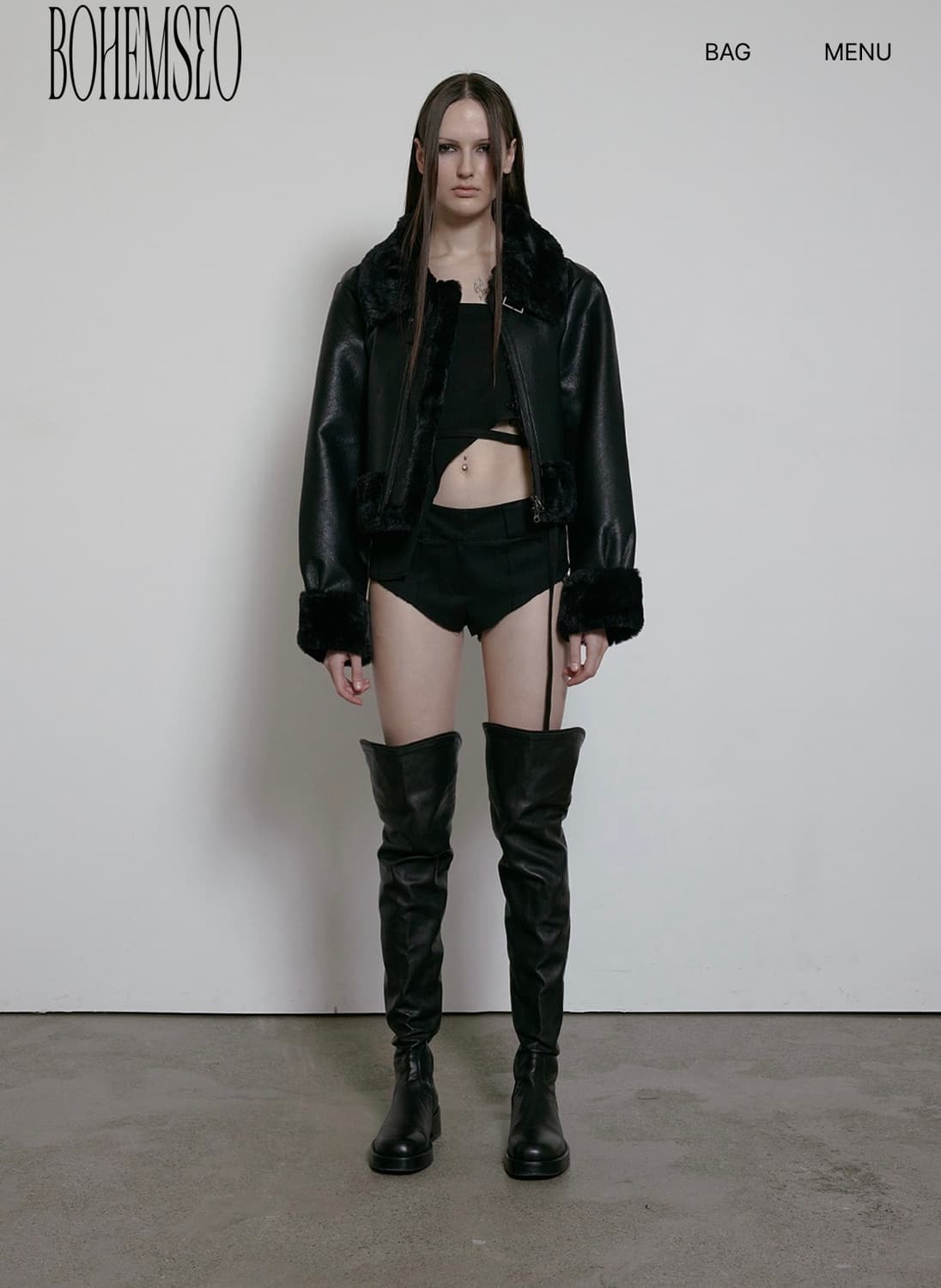 BOHEMIAN SEOUL NECK SHORT MUSTANG 상품이미지7