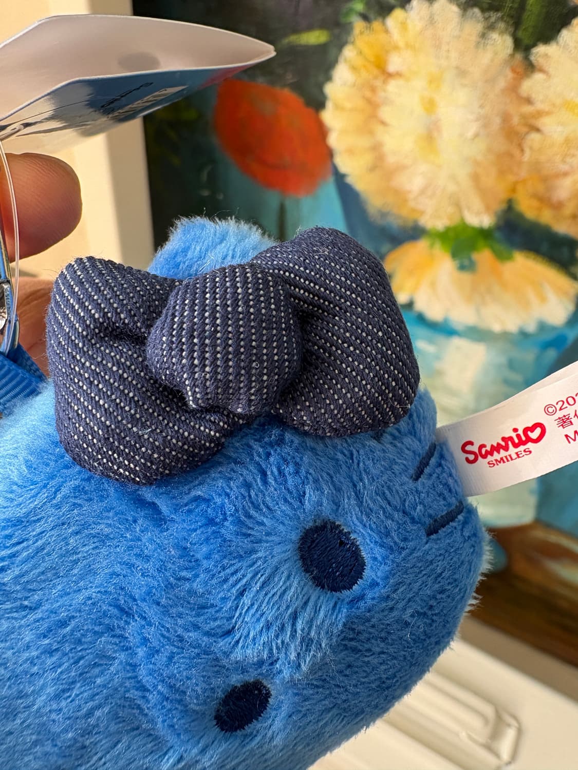 Kitty blue keyring 키티 블루 키링 상품이미지3